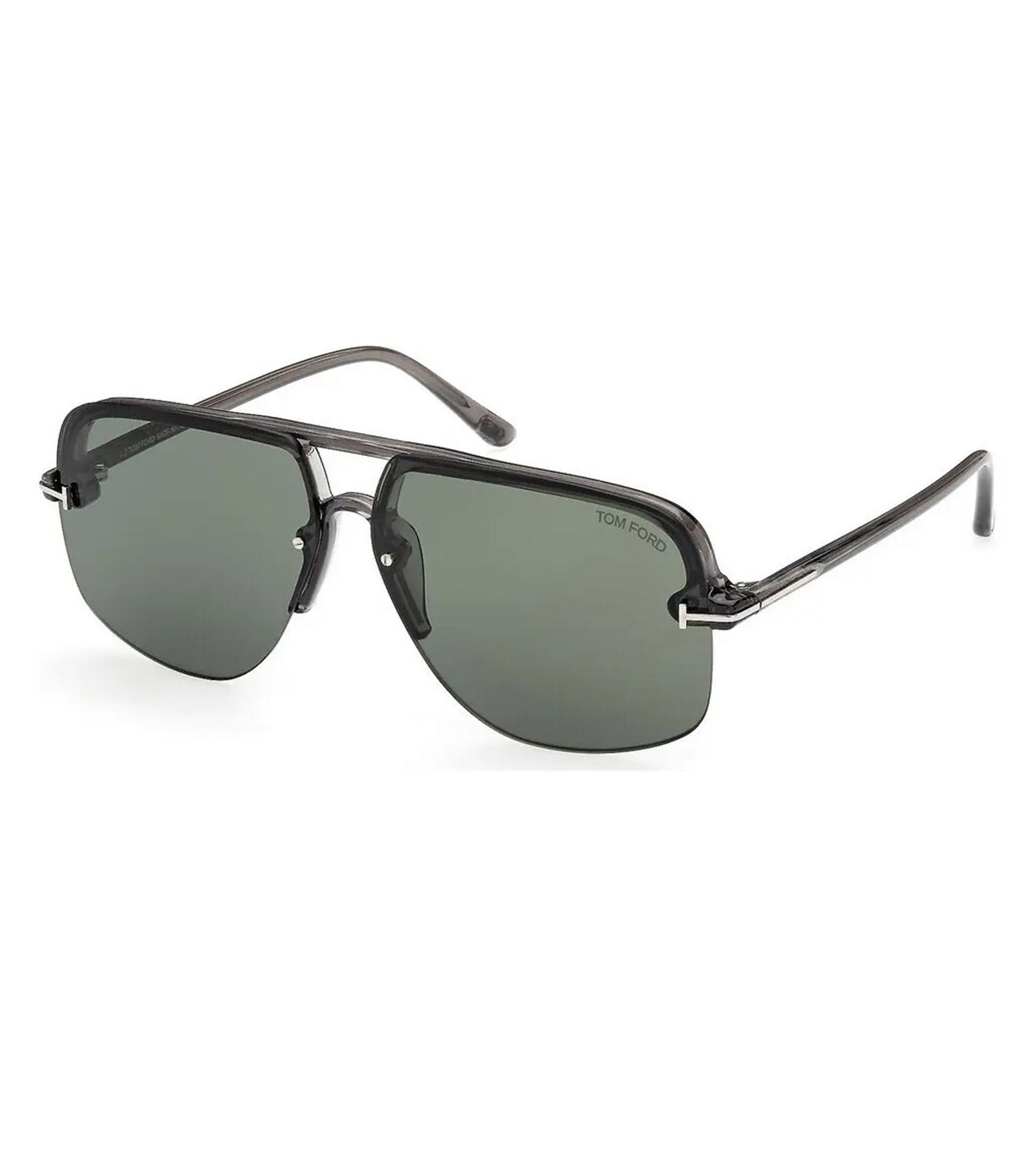 Tom Ford Men's Green Aviator Sunglasses
