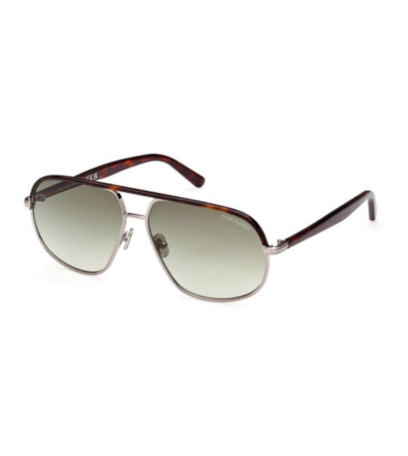 Tom Ford Maxwell Men's Green Gradient Aviator Sunglasses