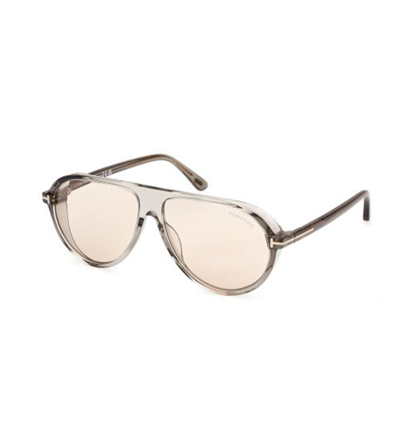 Tom Ford Men's Brown Aviator Sunglasses