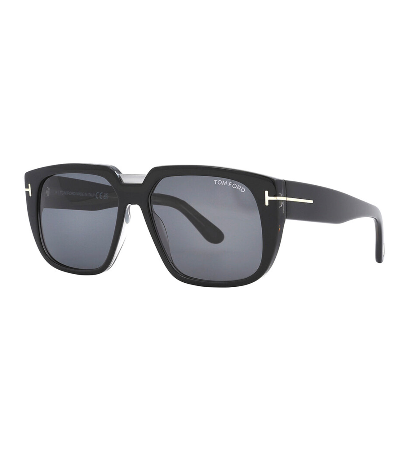 Tom Ford Oliver Men's Grey Smoke Square Sunglasses