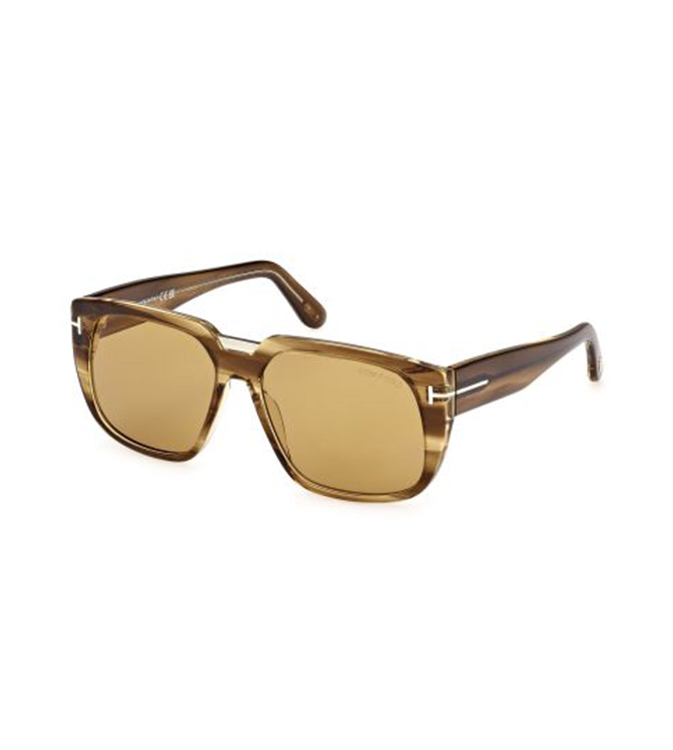 Tom Ford Oliver Men's Brown Square Sunglasses