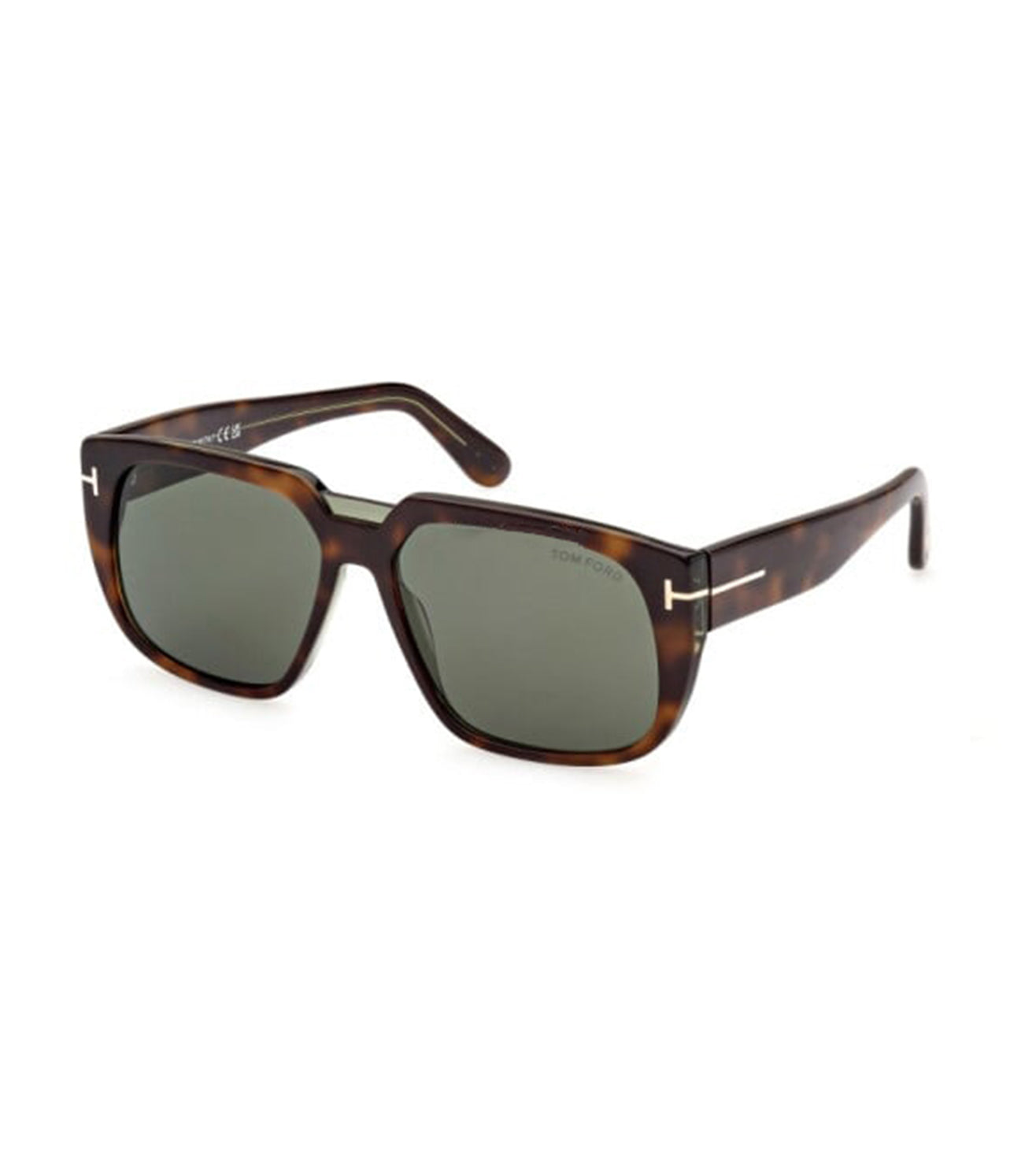 Tom Ford Oliver Men's Green Square Sunglasses