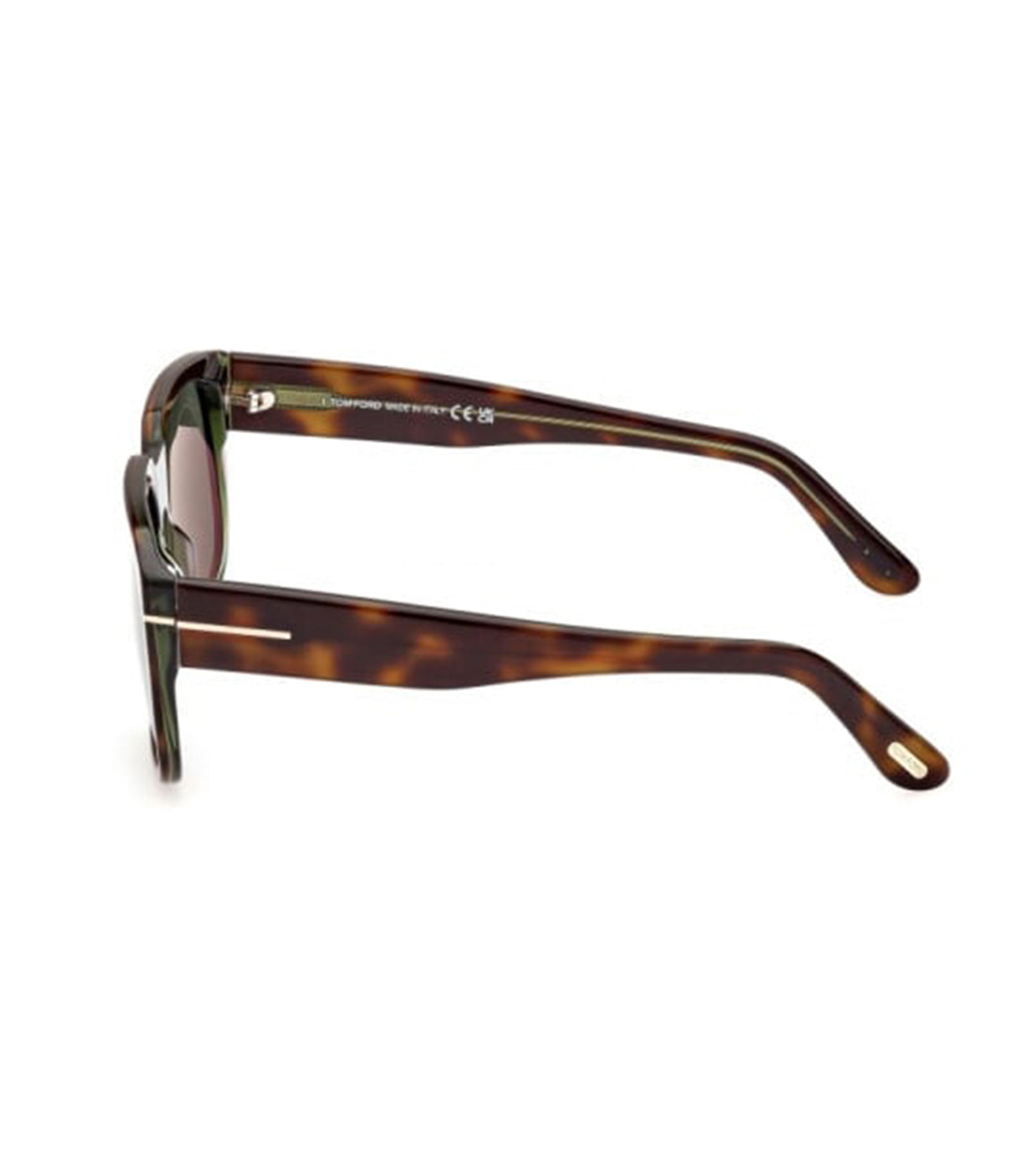 Tom Ford Oliver Men's Green Square Sunglasses