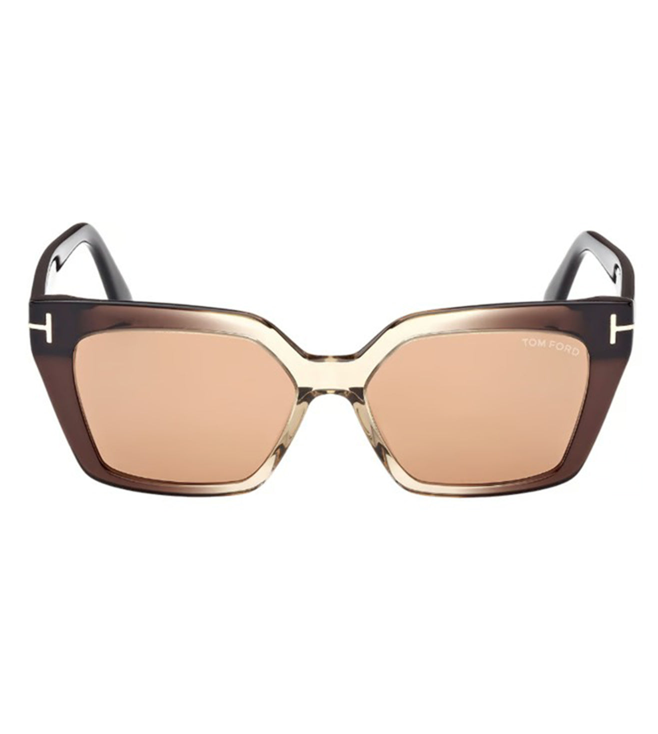 Tom Ford Women's Brown Cat-Eye Sunglasses