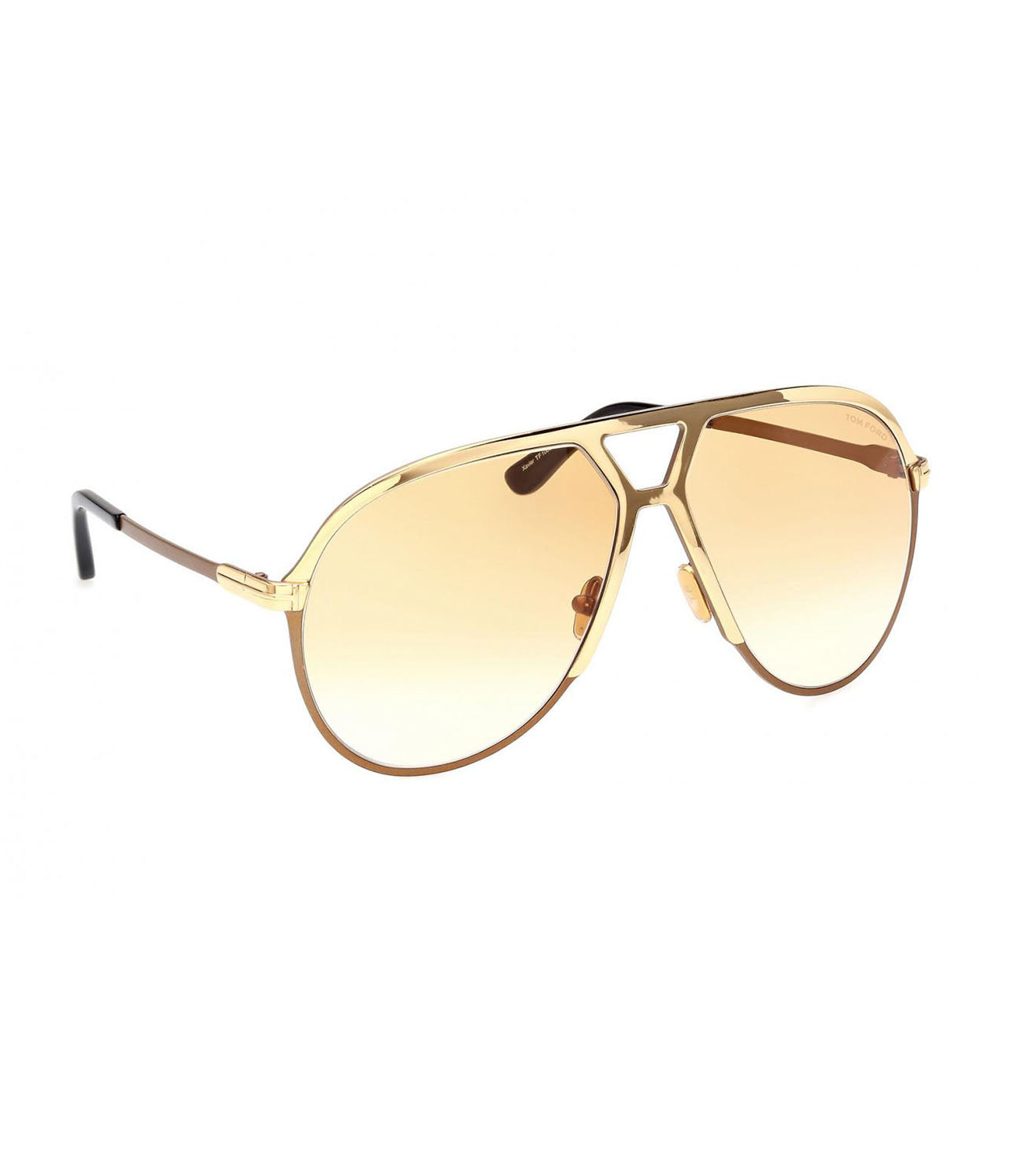 Tom Ford Men's Brown Aviator Sunglasses