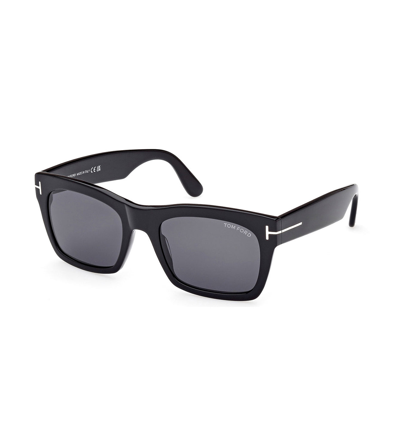 Tom Ford Nico Men's Smoke Grey Wayfarer Sunglasses