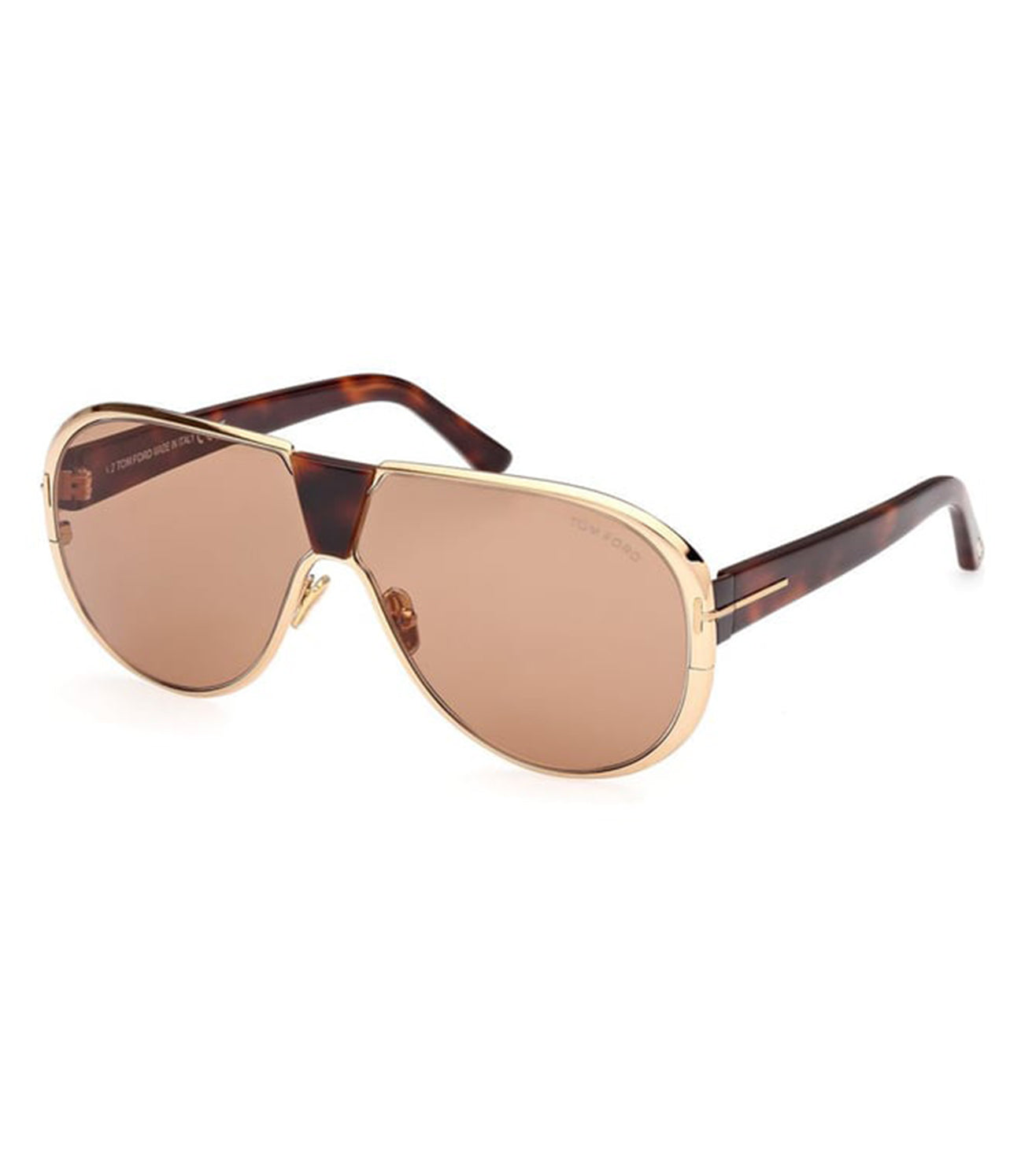 Tom Ford Men's Brown Aviator Sunglasses