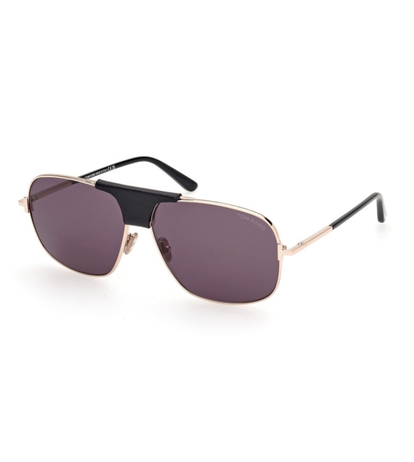 Tom Ford Men's Dark Grey Square Sunglasses