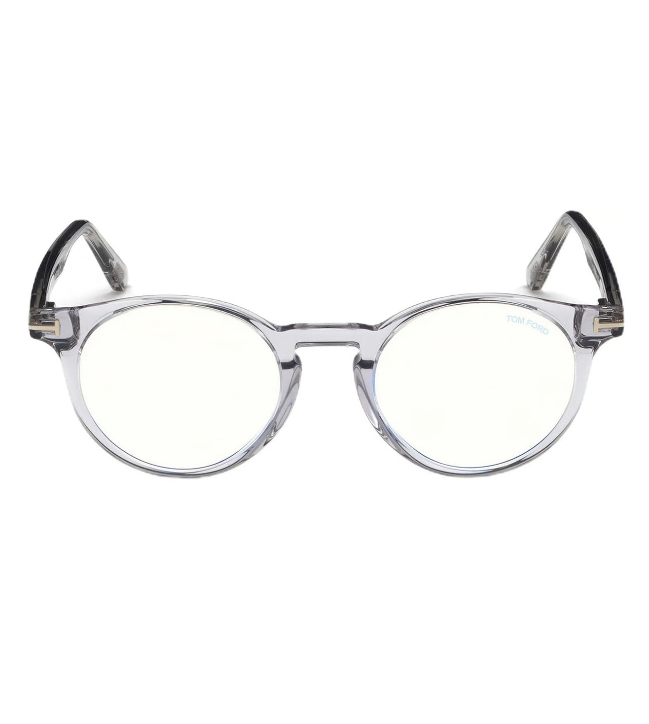 Tom Ford Unisex Grey Round Optical Frame