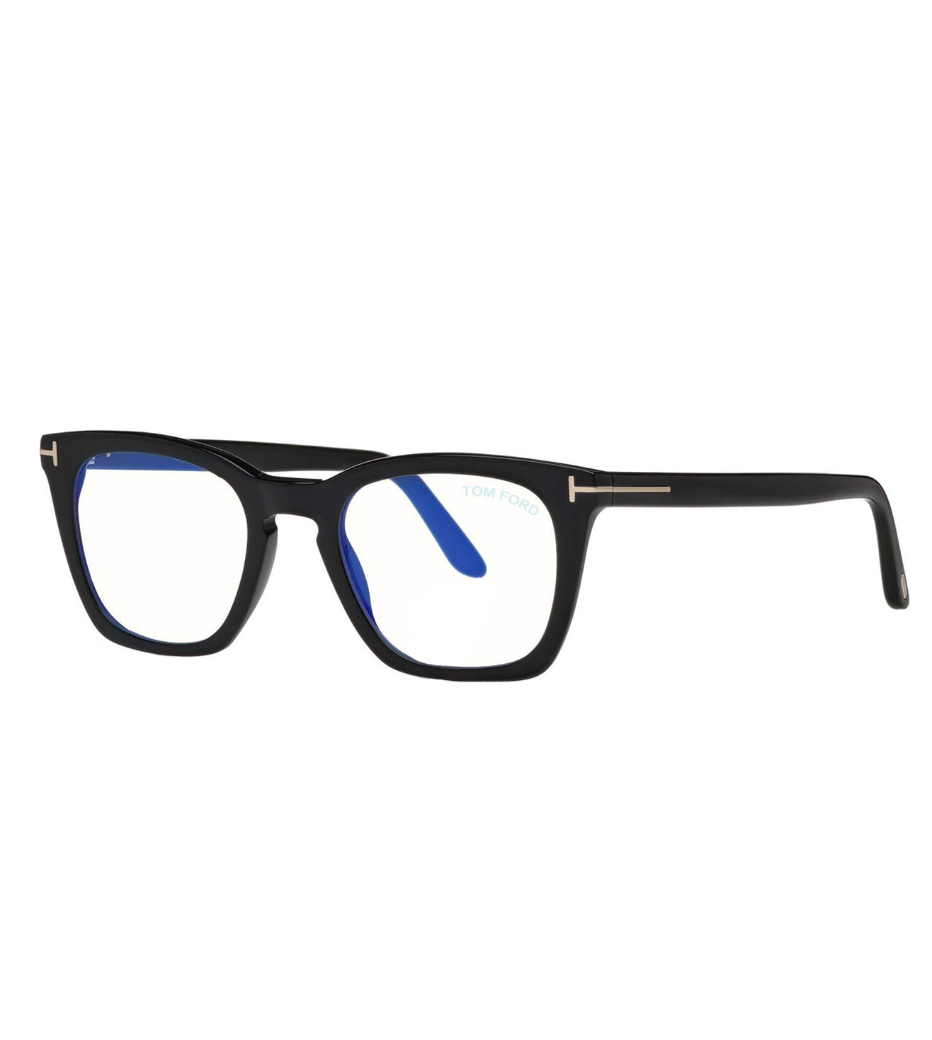 Tom Ford Men's Black Square Optical Frame