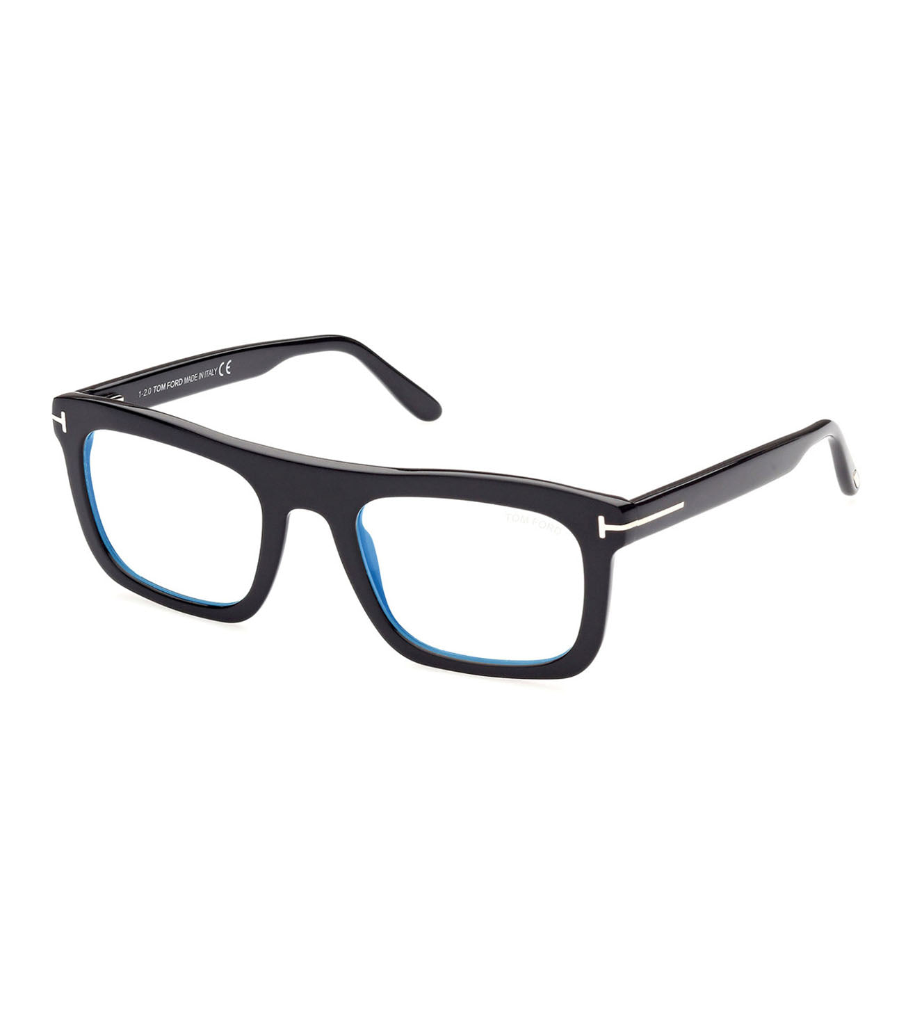 Tom Ford Men's Black Rectangular Optical Frame