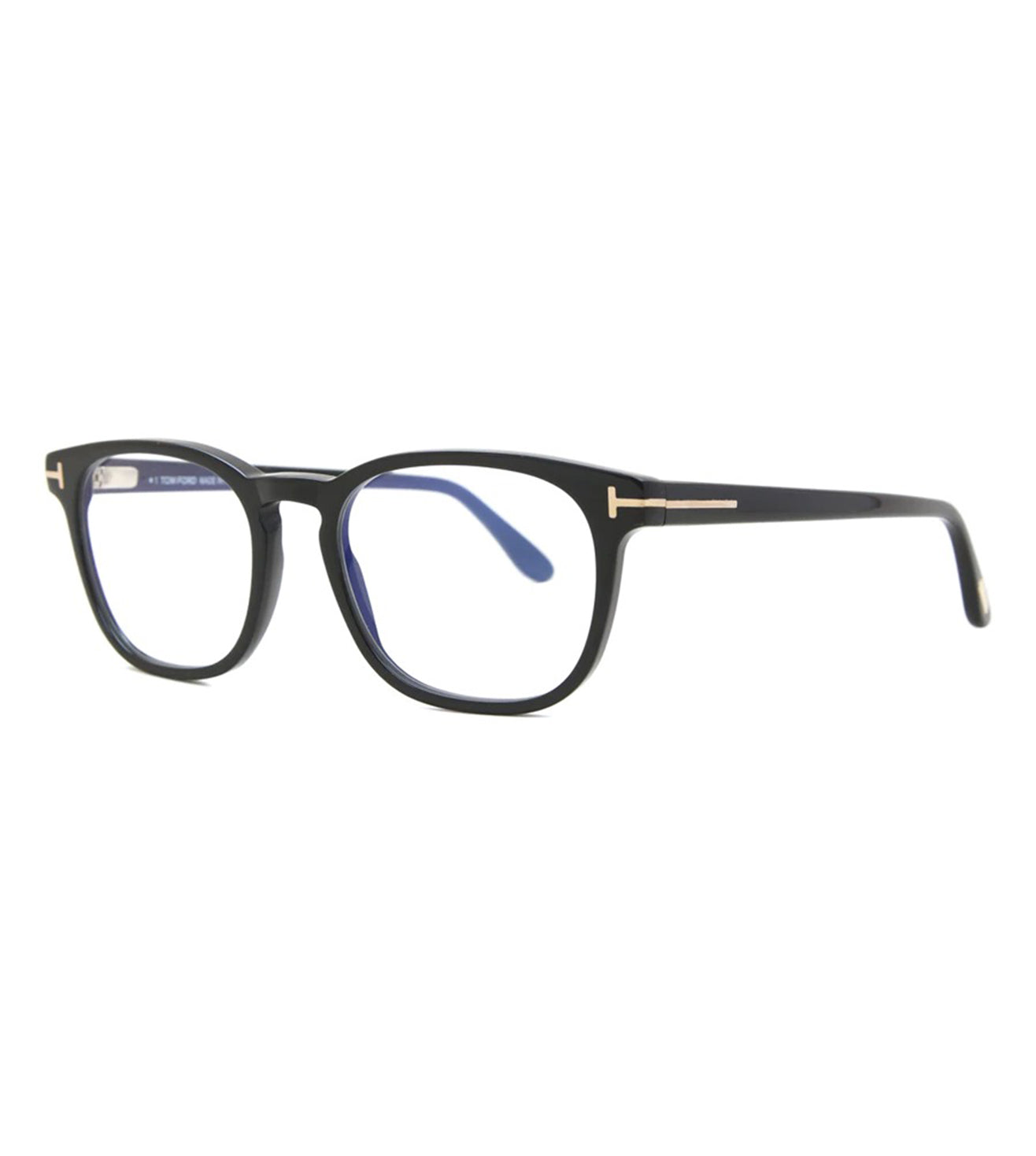 Tom Ford Men's Shiny Black Square Optical Frame