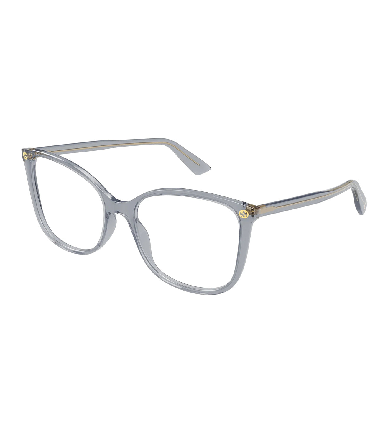 Gucci Women's Light Blue Cat-Eye Optical Frame