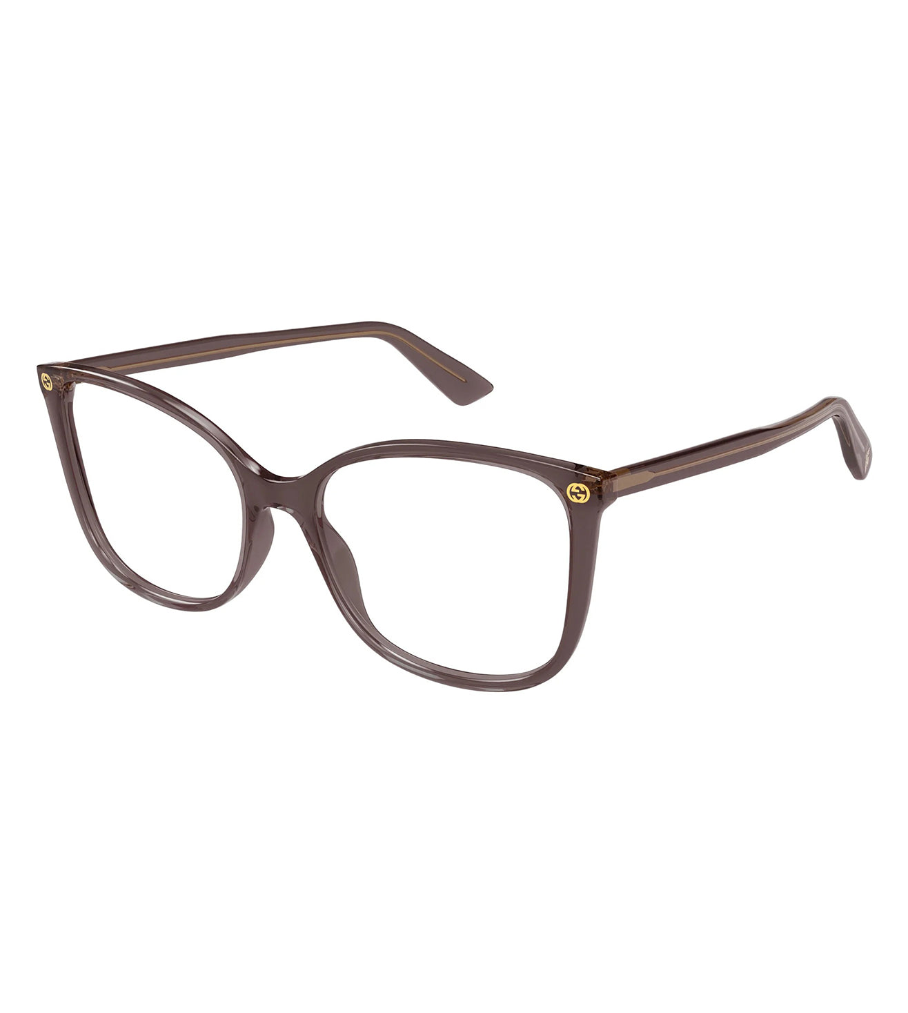 Gucci Women's Brown Cat-Eye Optical Frame