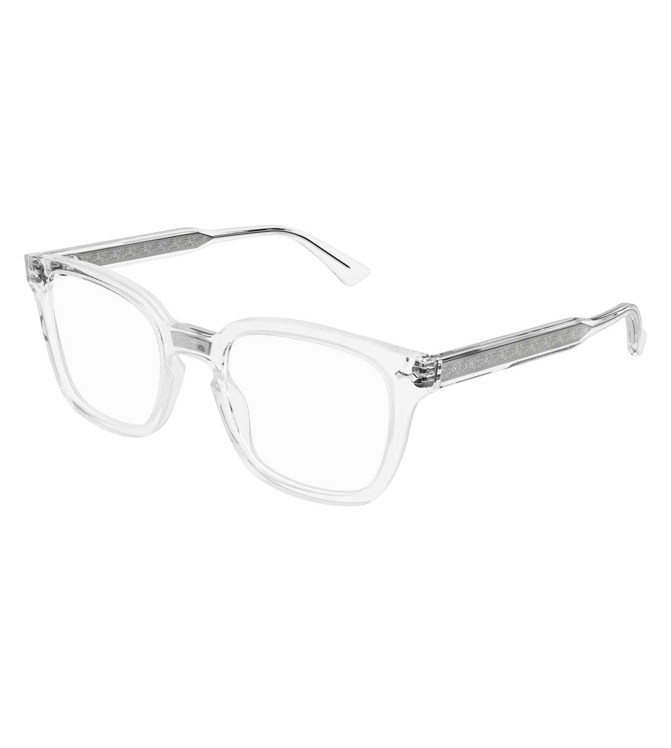 Gucci Unisex Crystal Square Optical Frame