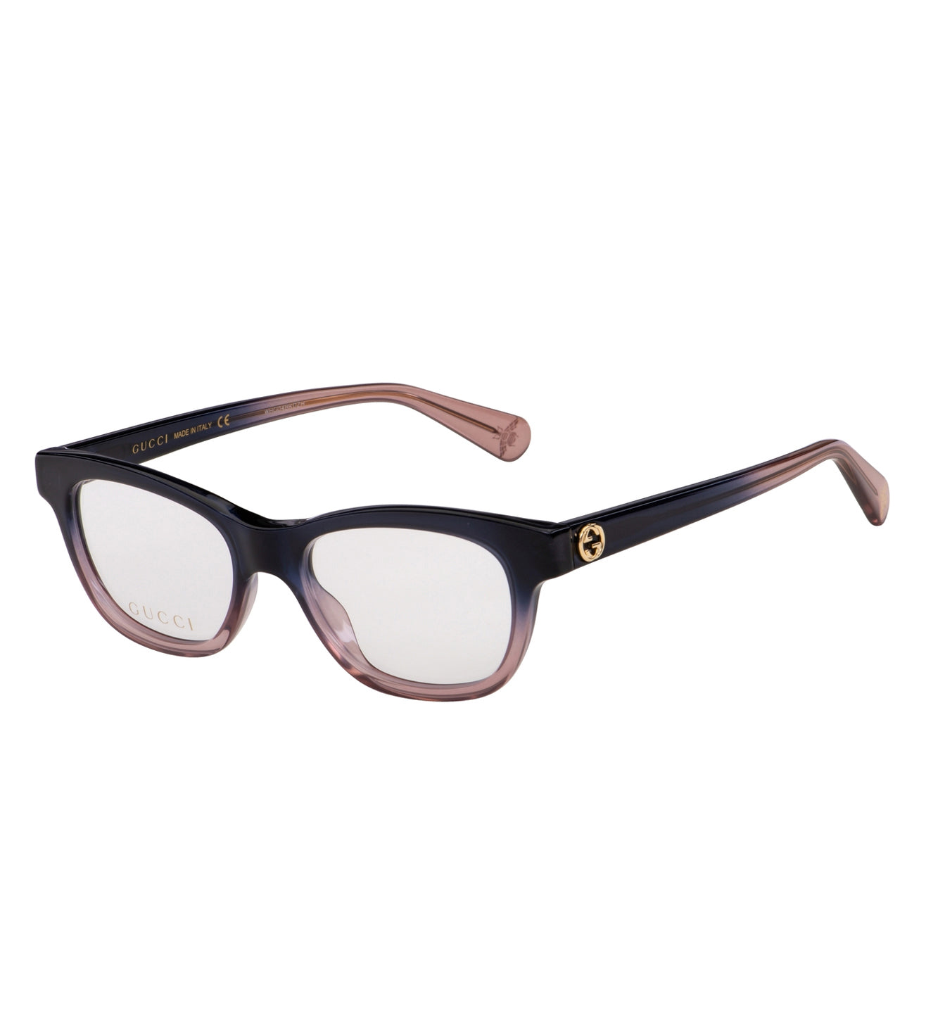 Gucci Women's Blue Rectangular Optical Frame