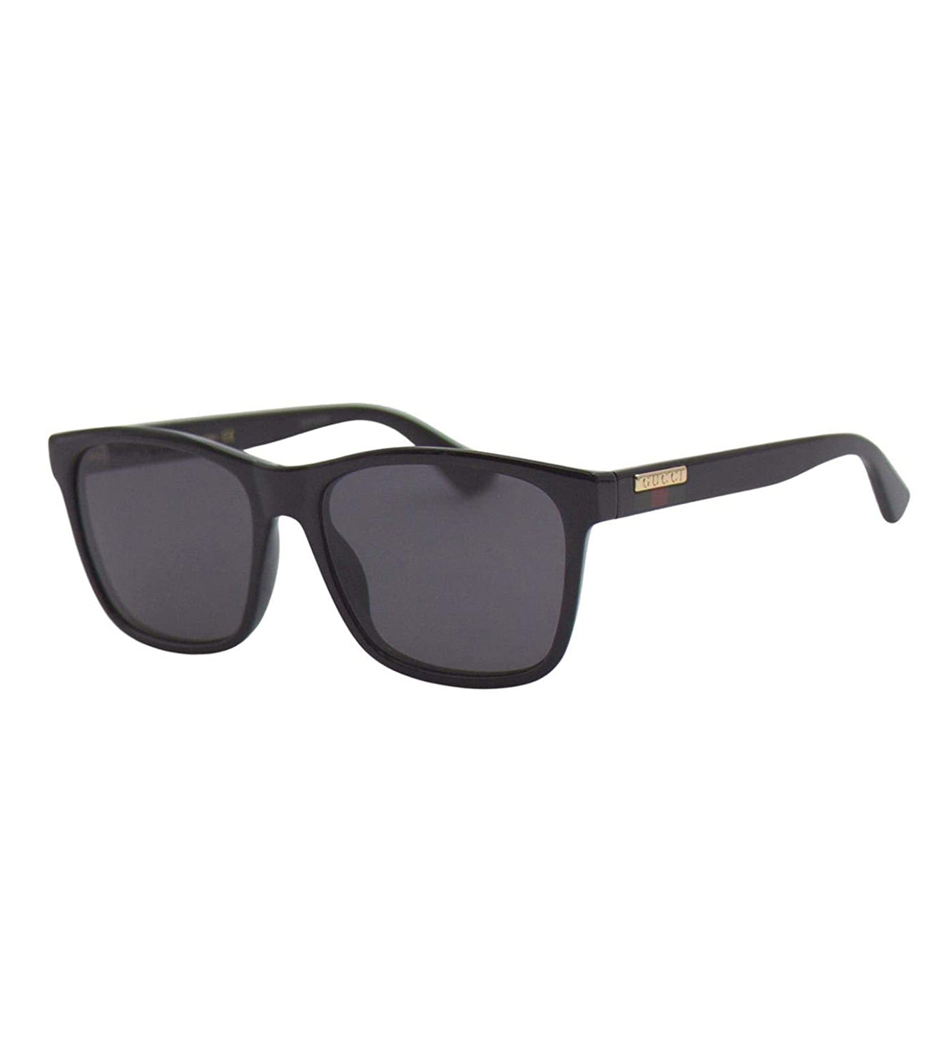Gucci Men's Grey Rectangular Sunglasses