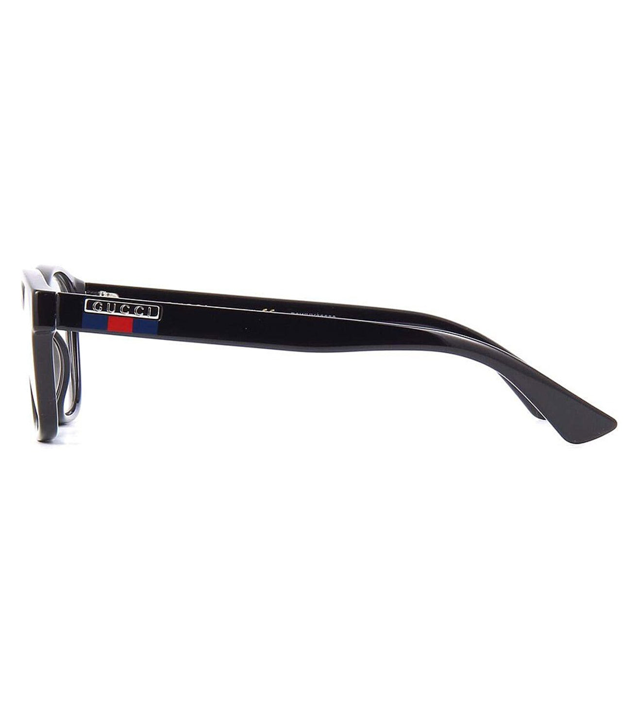 Gucci Men Black Rectangular Optical Frame