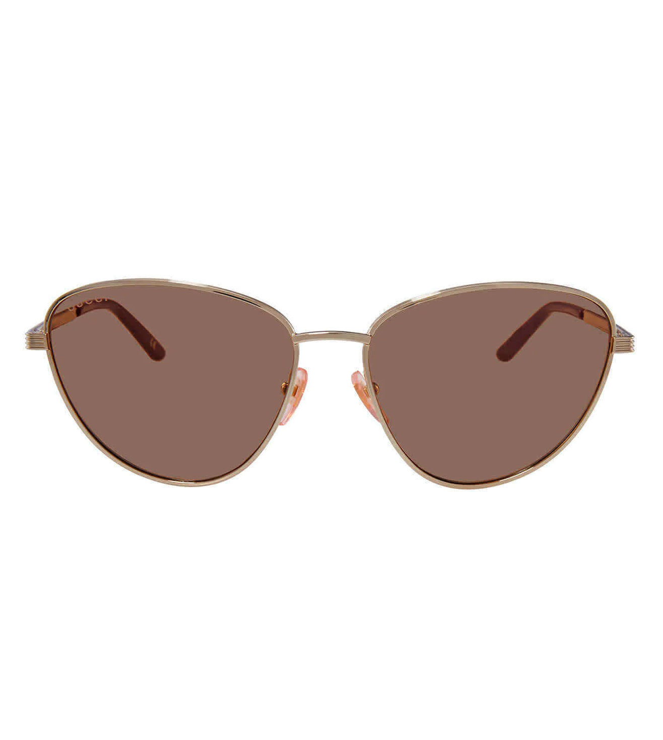 Gucci Women's Brown Cat-Eye Sunglasses