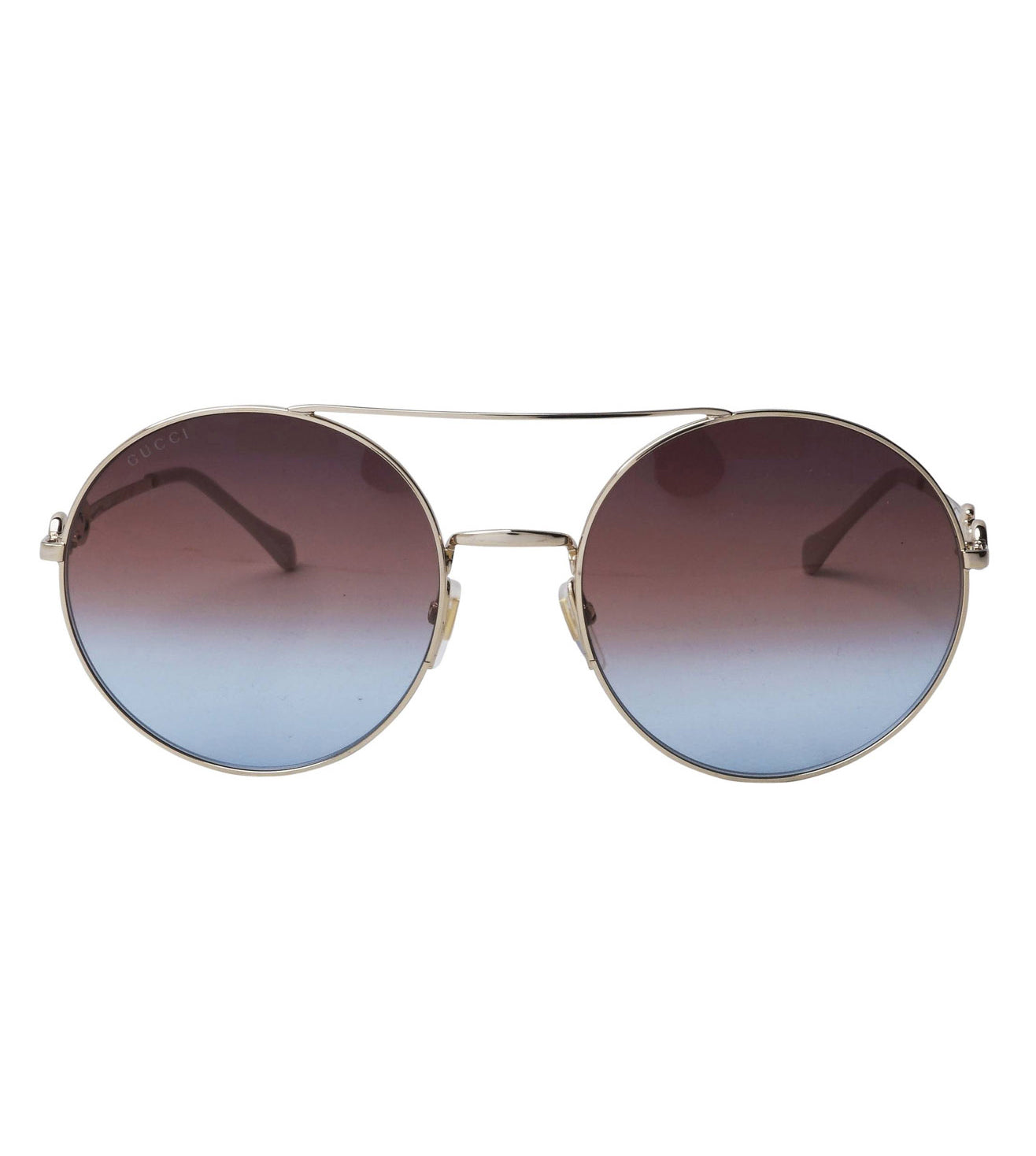 Gucci Women's Brown Aviator Sunglasses