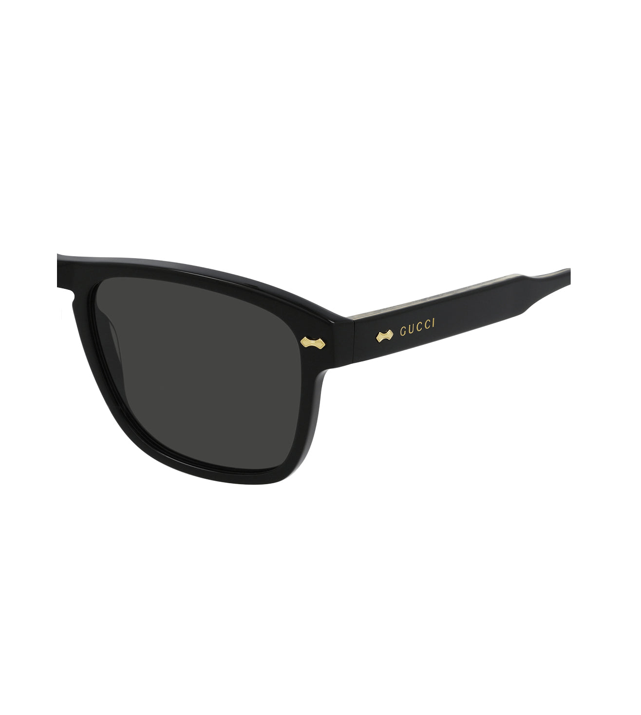 Gucci Men's Grey Wayfarer Sunglasses