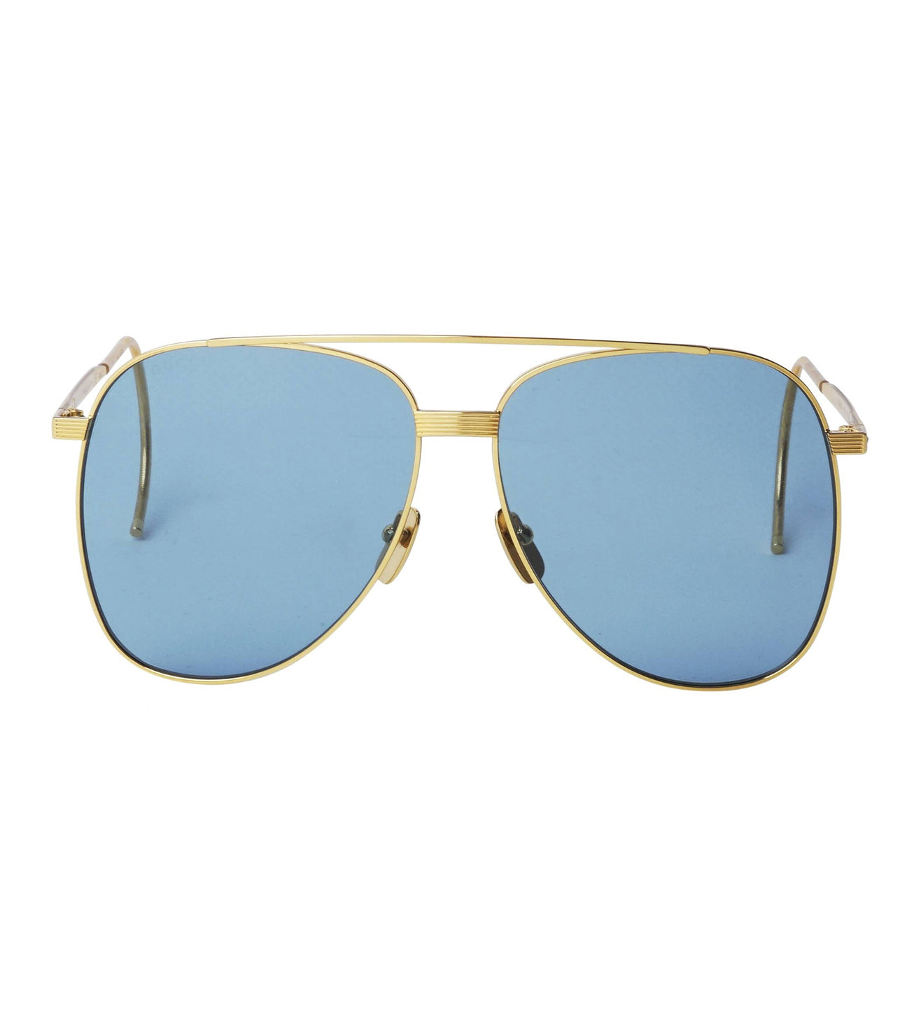 Gucci Men's Turquoise Aviator Sunglasses