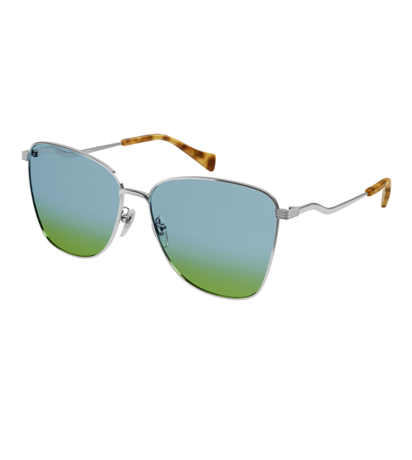 Gucci Women's Light Blue Butterfly Sunglasses