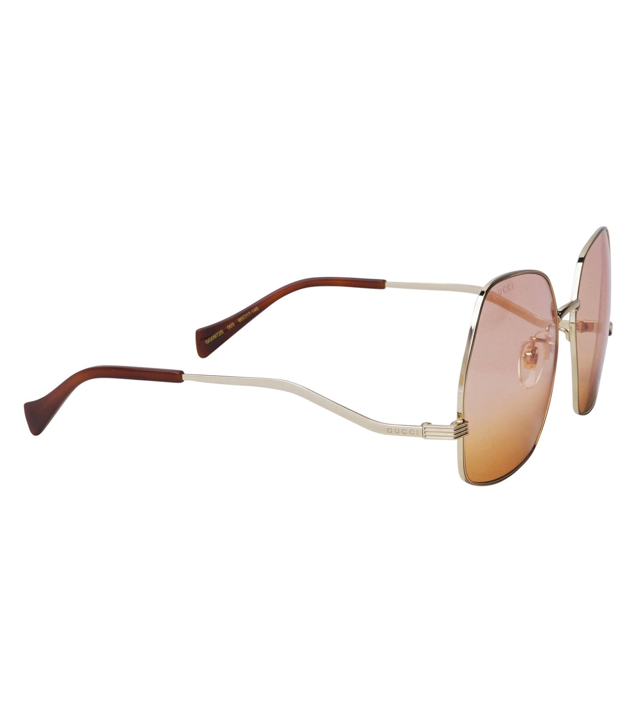 Gucci Women's Pink & Brown Butterfly Sunglasses