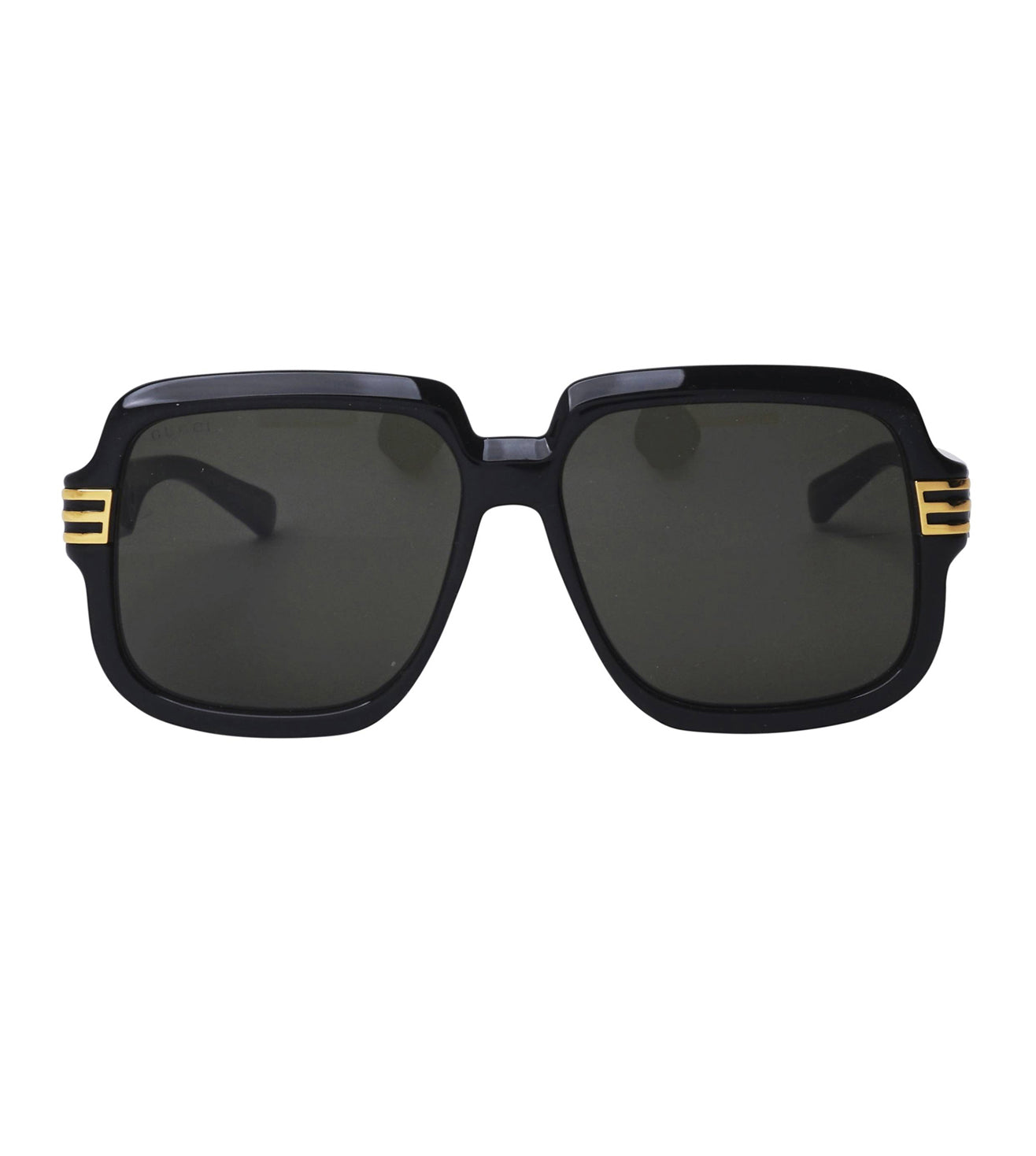 Gucci Men s Grey Oversized Sunglasses