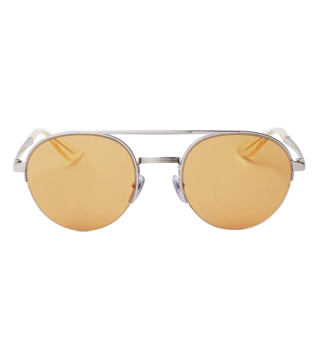 Gucci Men's Orange Aviator Sunglasses - Main Image