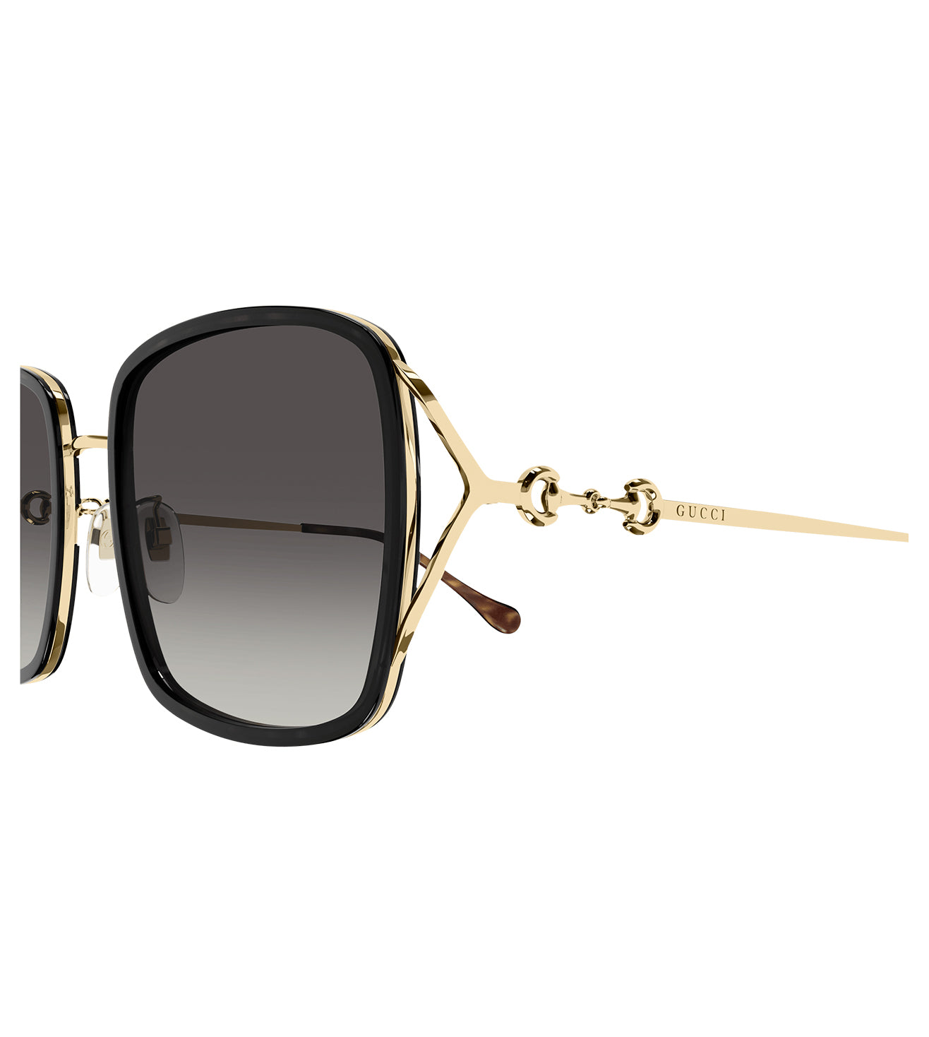 Gucci Women's Grey Square Sunglasses