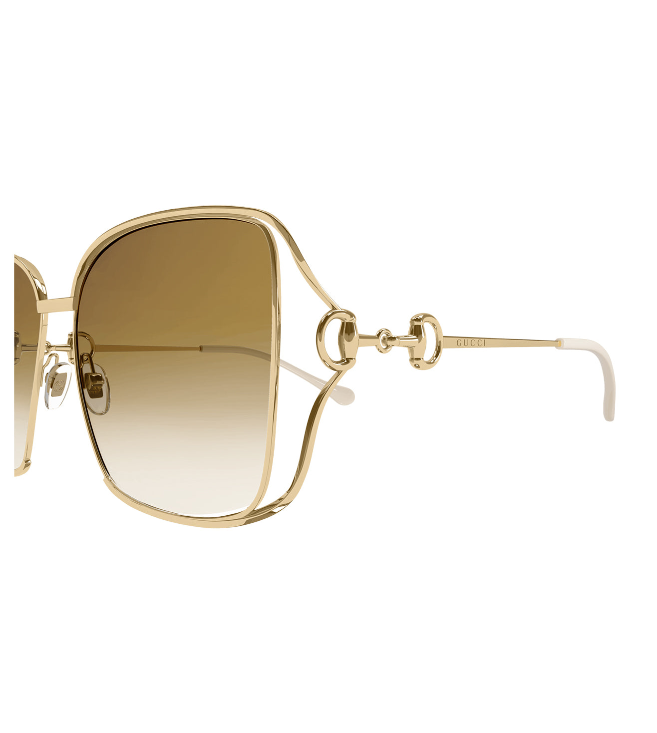 Gucci Women's Brown Butterfly Sunglasses