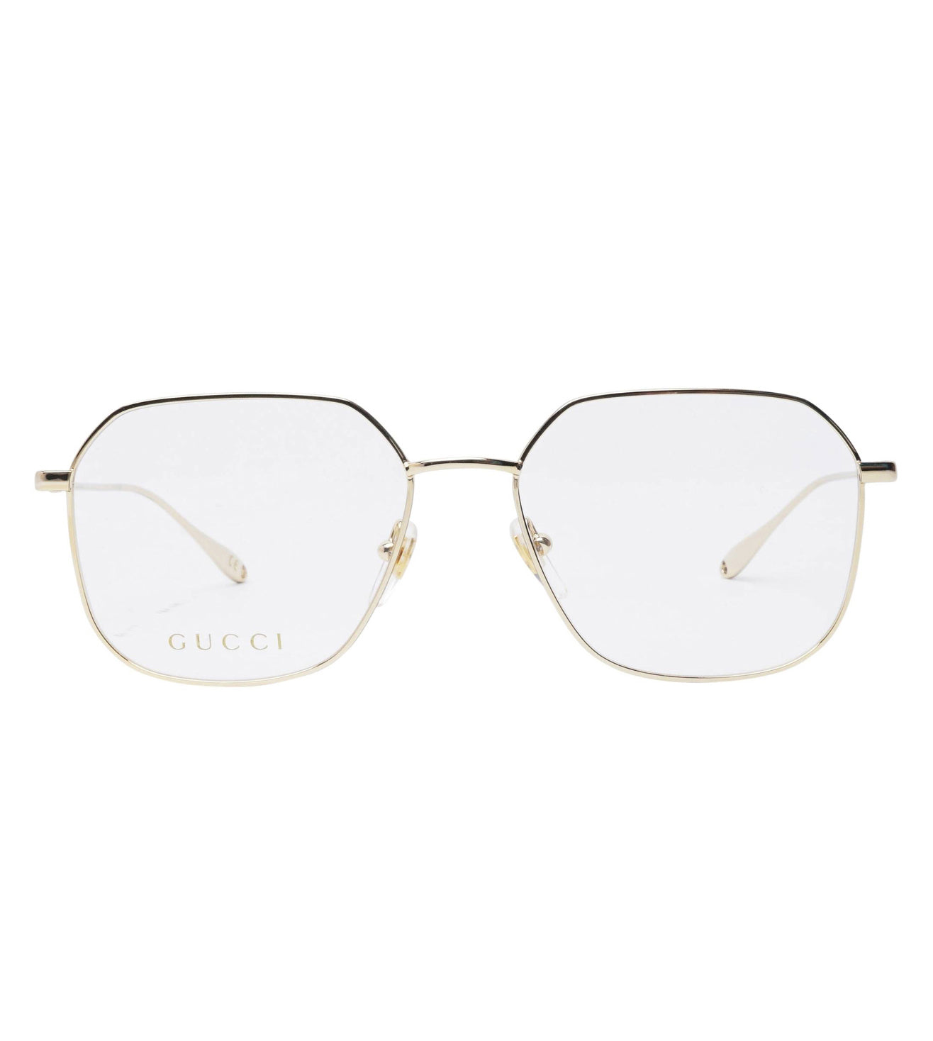 Gucci eyewear hexagonal frame glasses sale