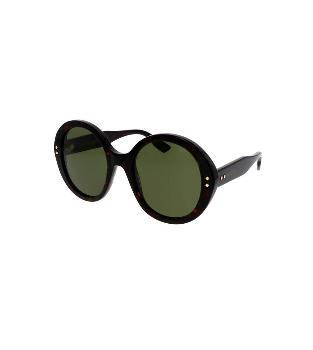 Gucci Women's Green Round Sunglasses