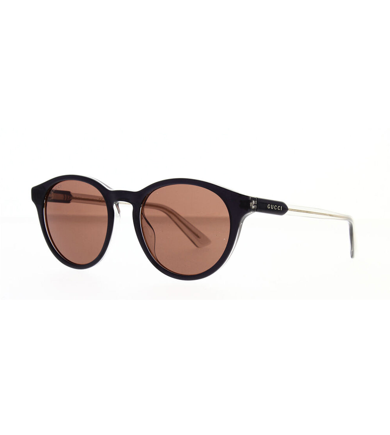 Gucci Men s Brown Round Sunglasses