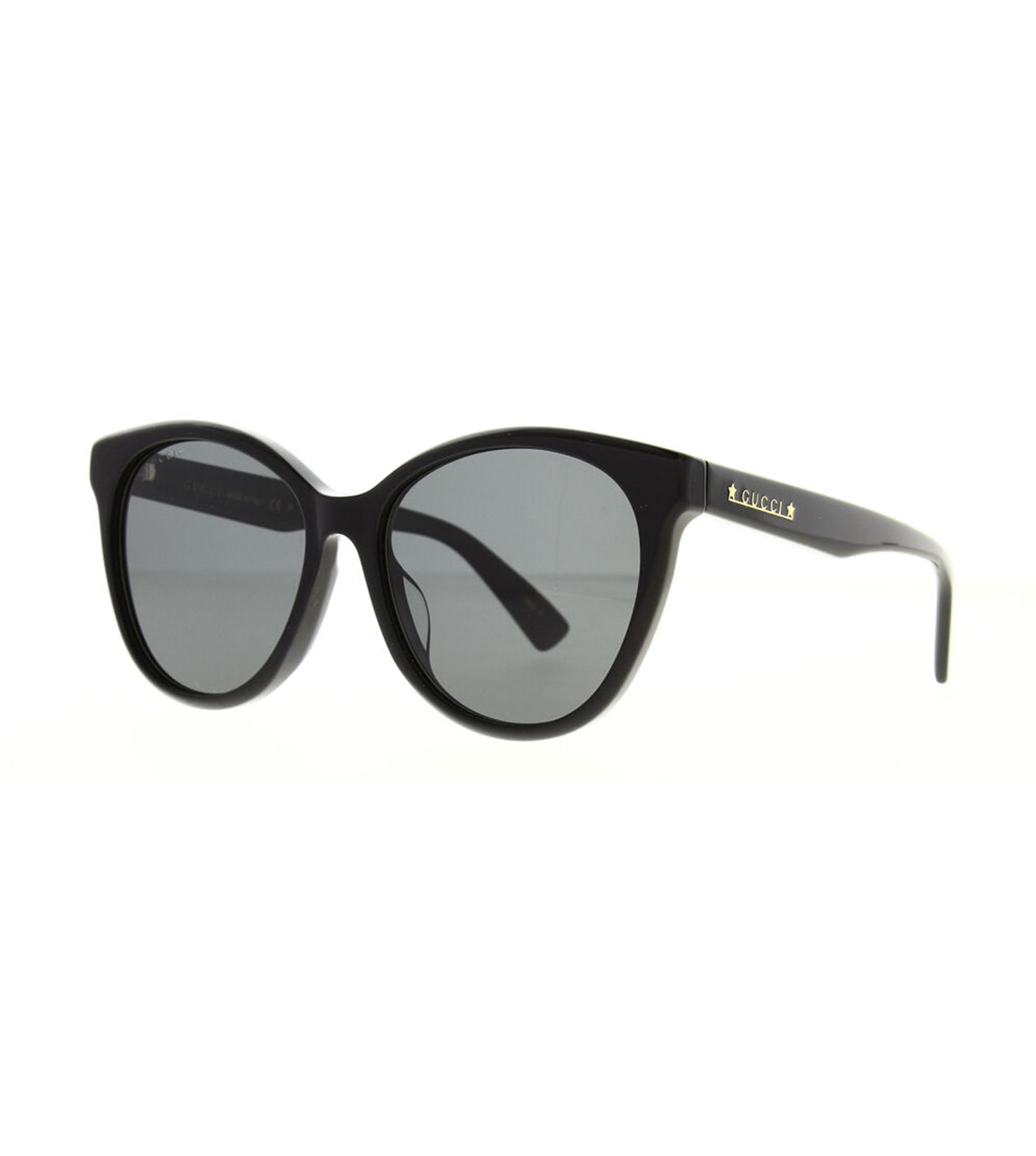 Gucci Women's Black Cat-Eye Sunglasses