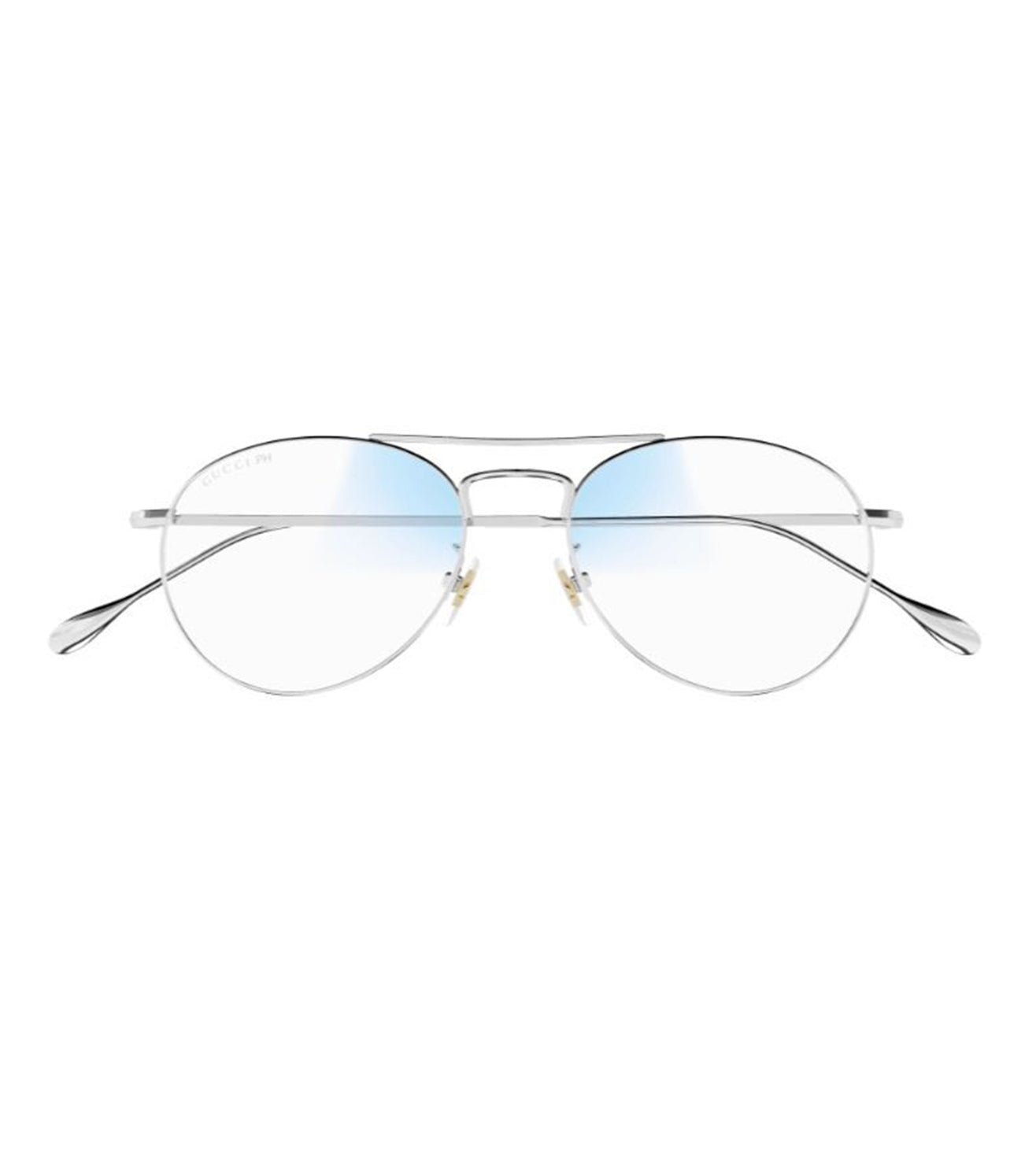 Gucci Men's Blue Aviator Sunglasses