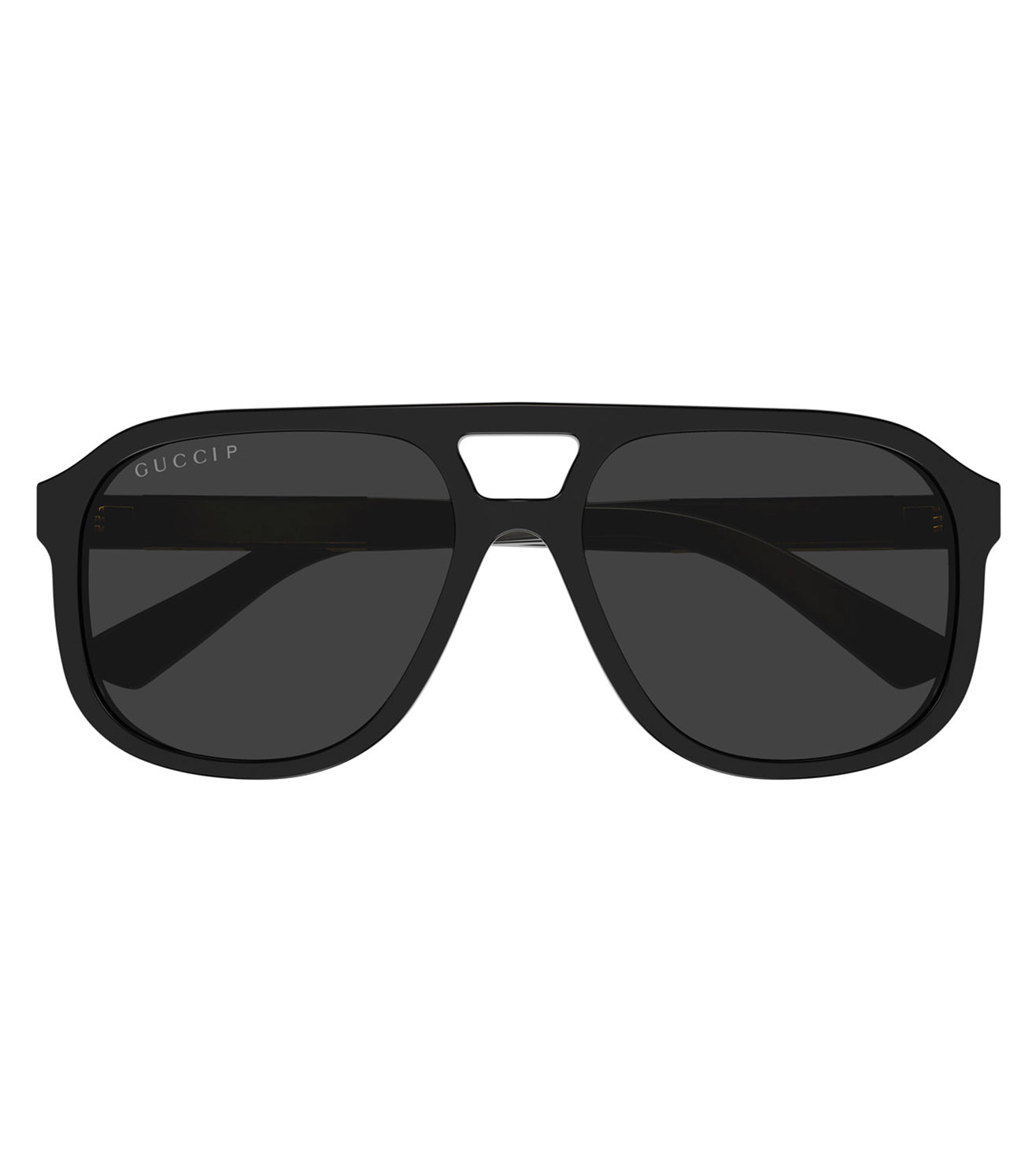 Gucci Unisex Grey Aviator Sunglasses