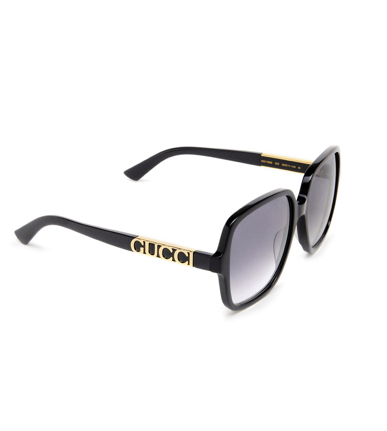 Gucci Women's Grey Gradient Square Sunglasses