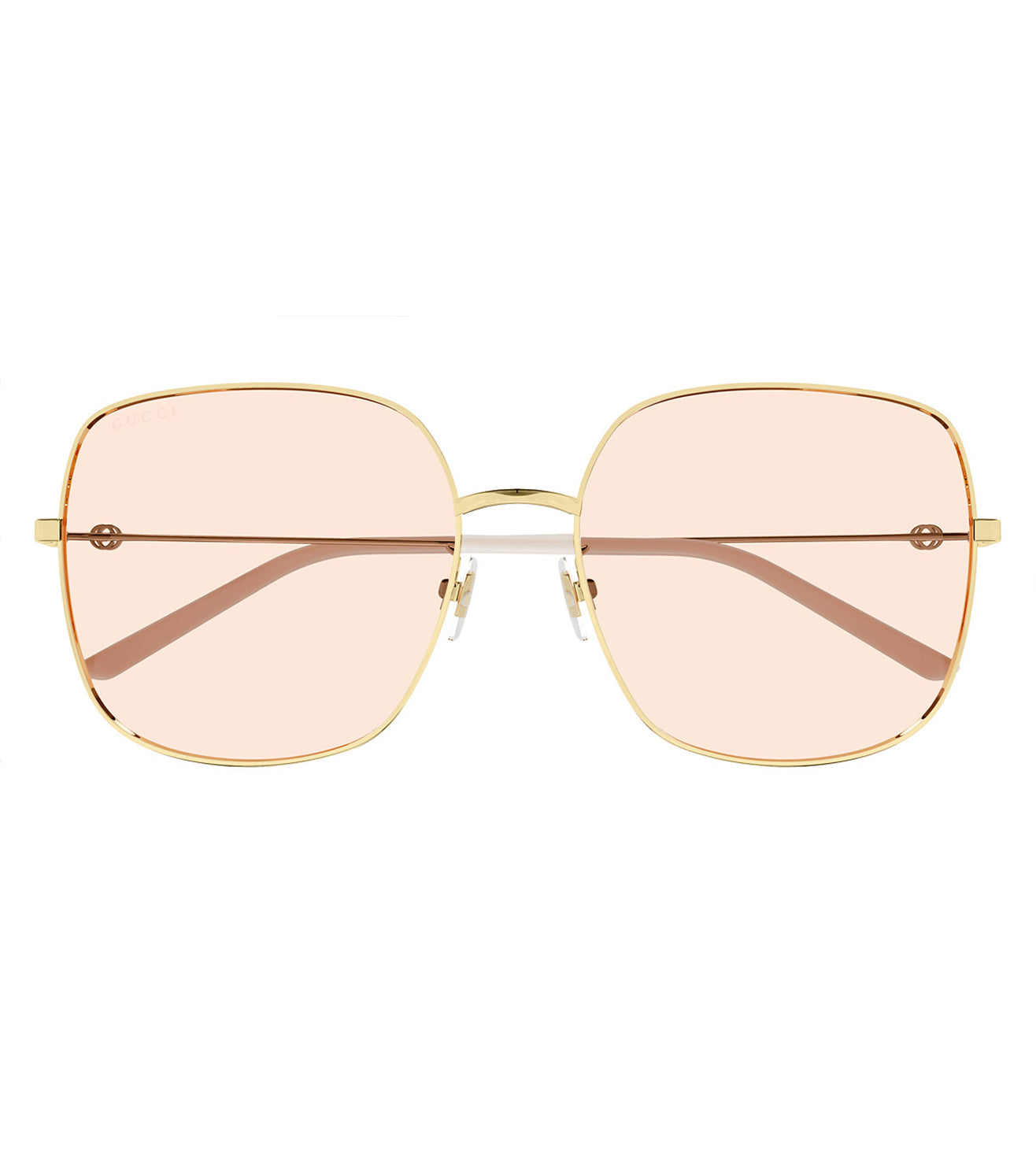 Gucci Women's Pink Square Sunglasses