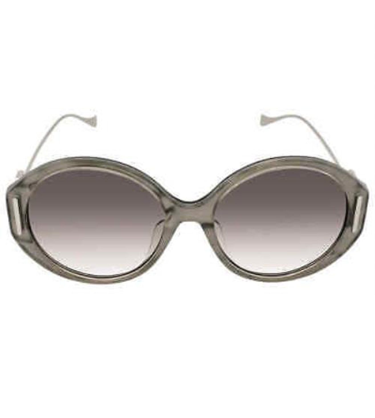Gucci Women's Grey Round Sunglasses