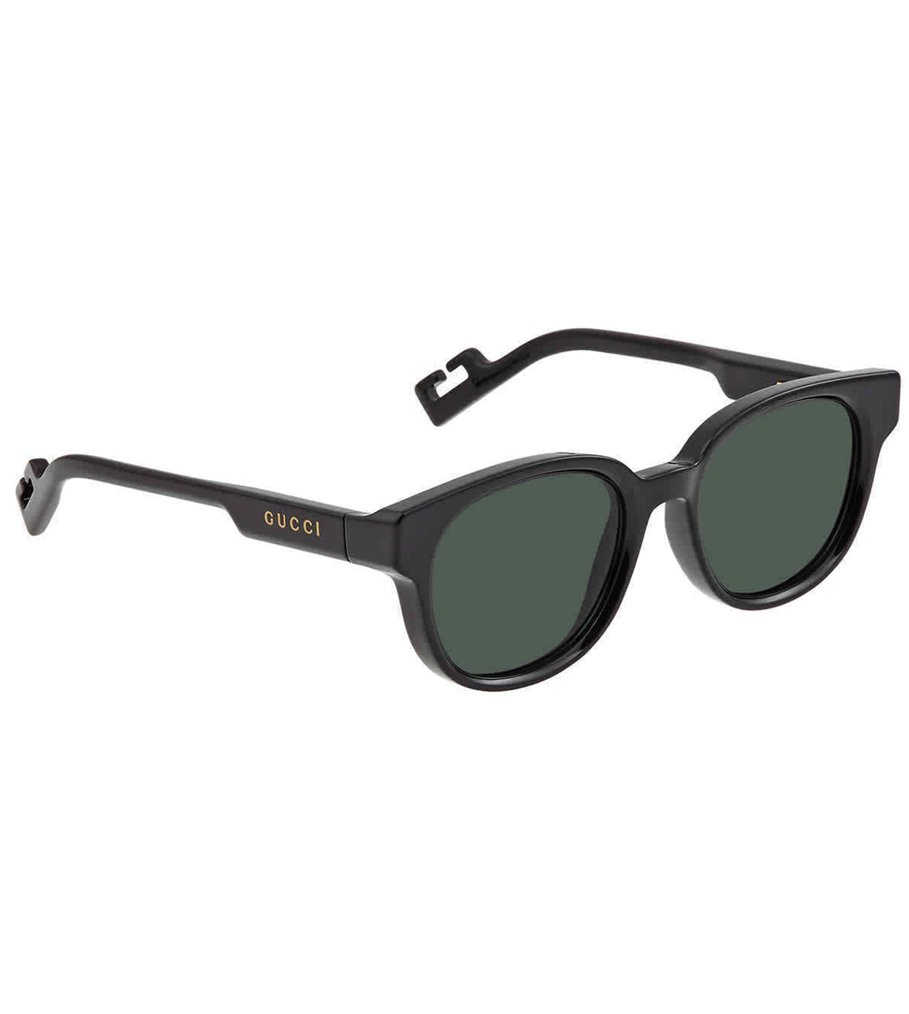 Gucci Unisex Green Round Sunglasses