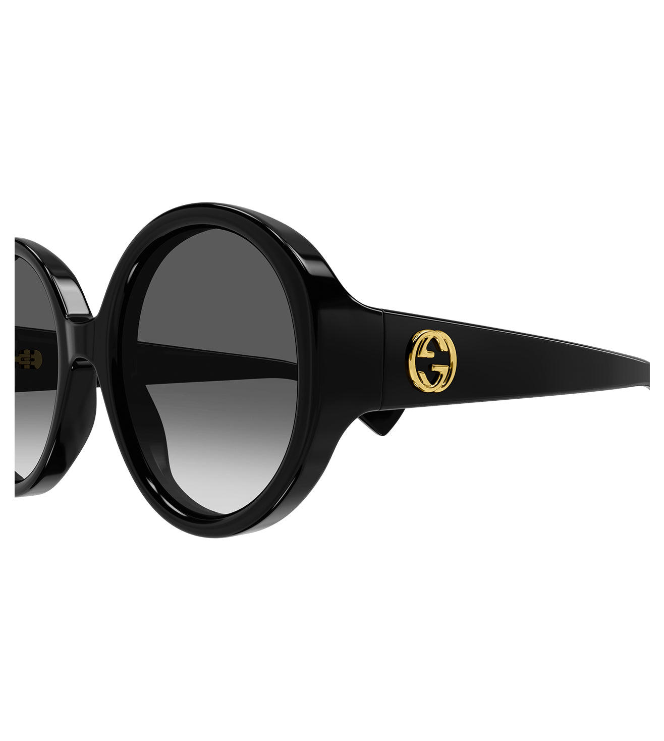 Gucci Women's Grey Round Sunglasses