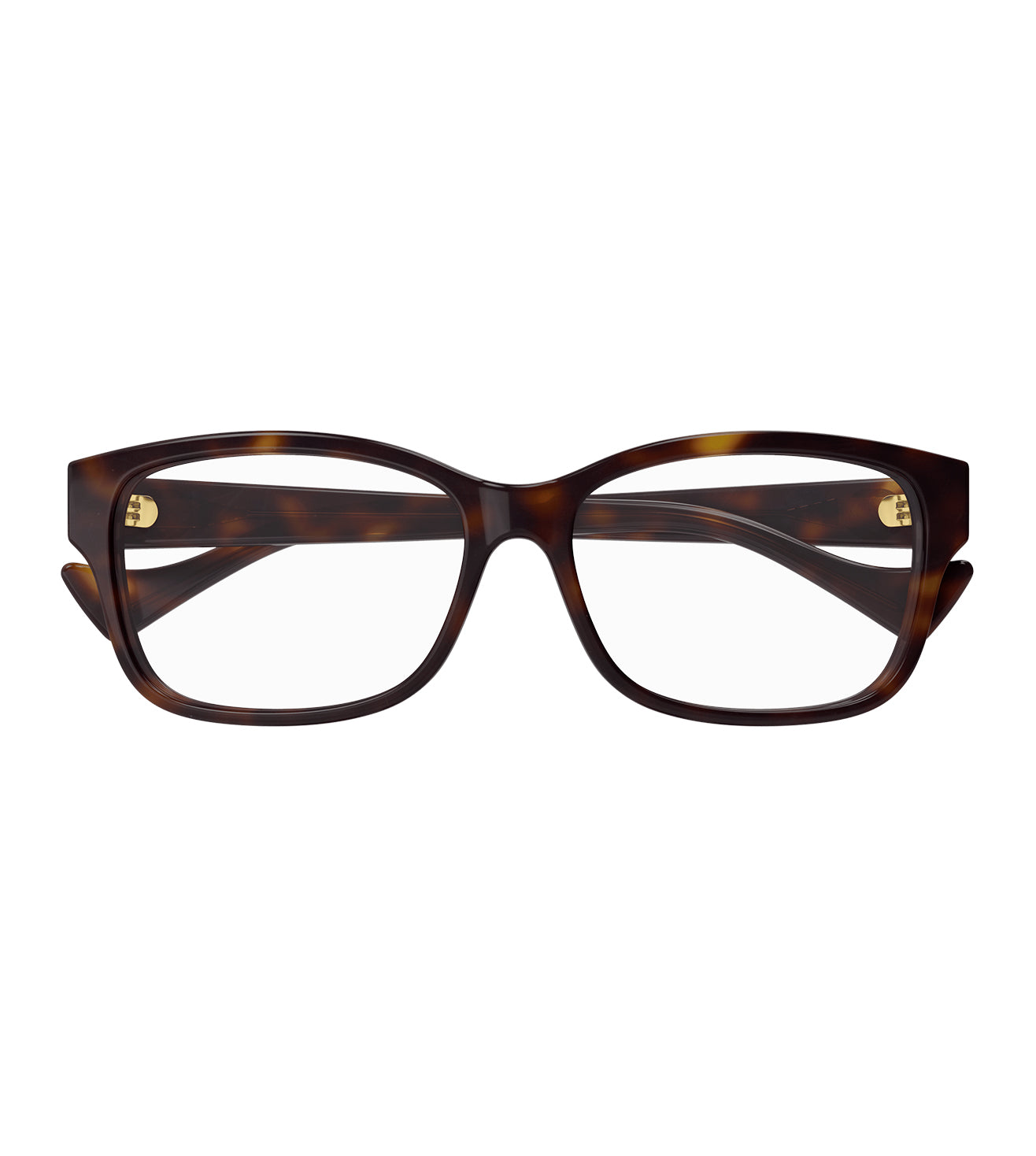 Gucci Women's Havana Rectangular Optical Frame