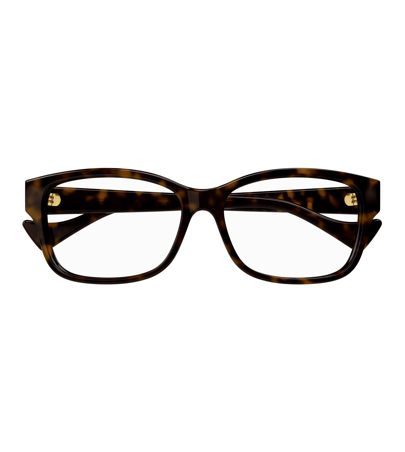 Gucci Women's Havana Rectangular Optical Frame