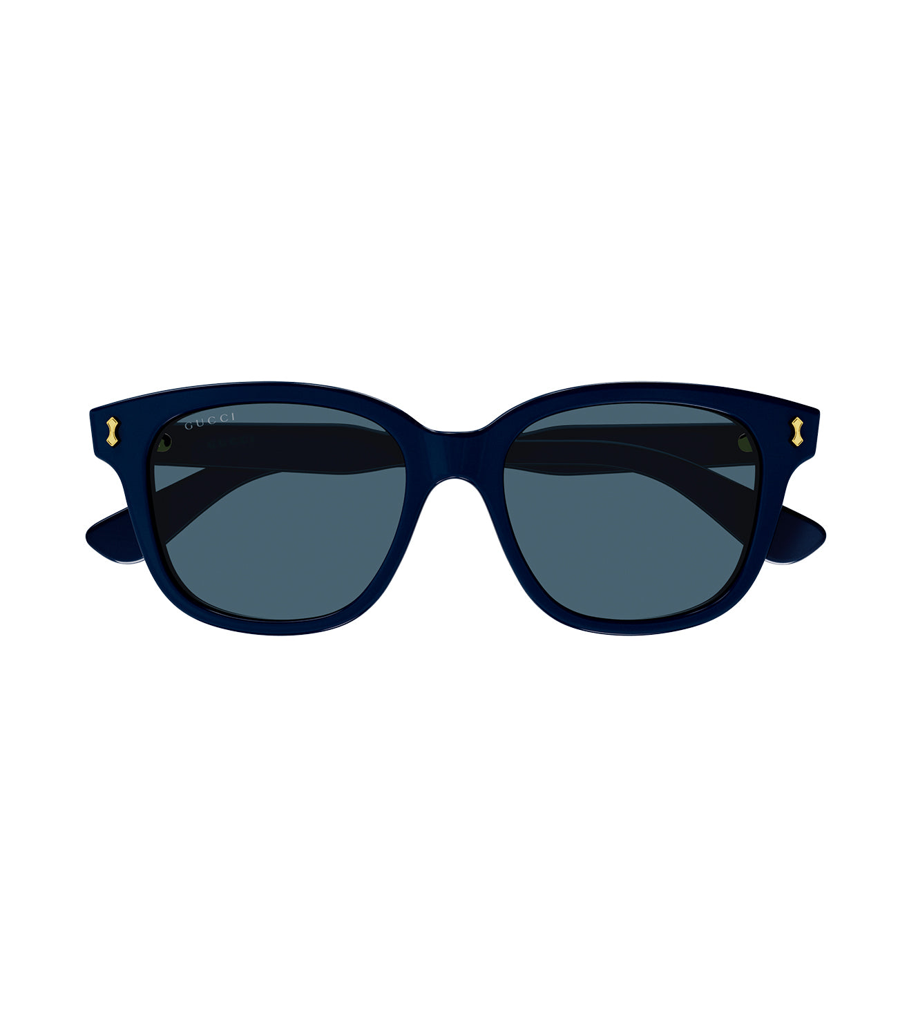 Gucci Men's Blue Square Sunglasses