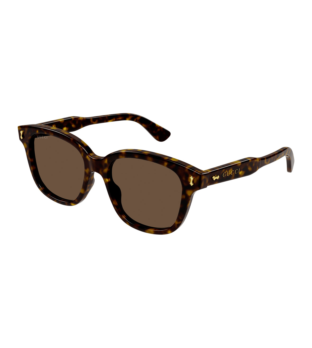Gucci Men's Brown Wayfarer Sunglasses