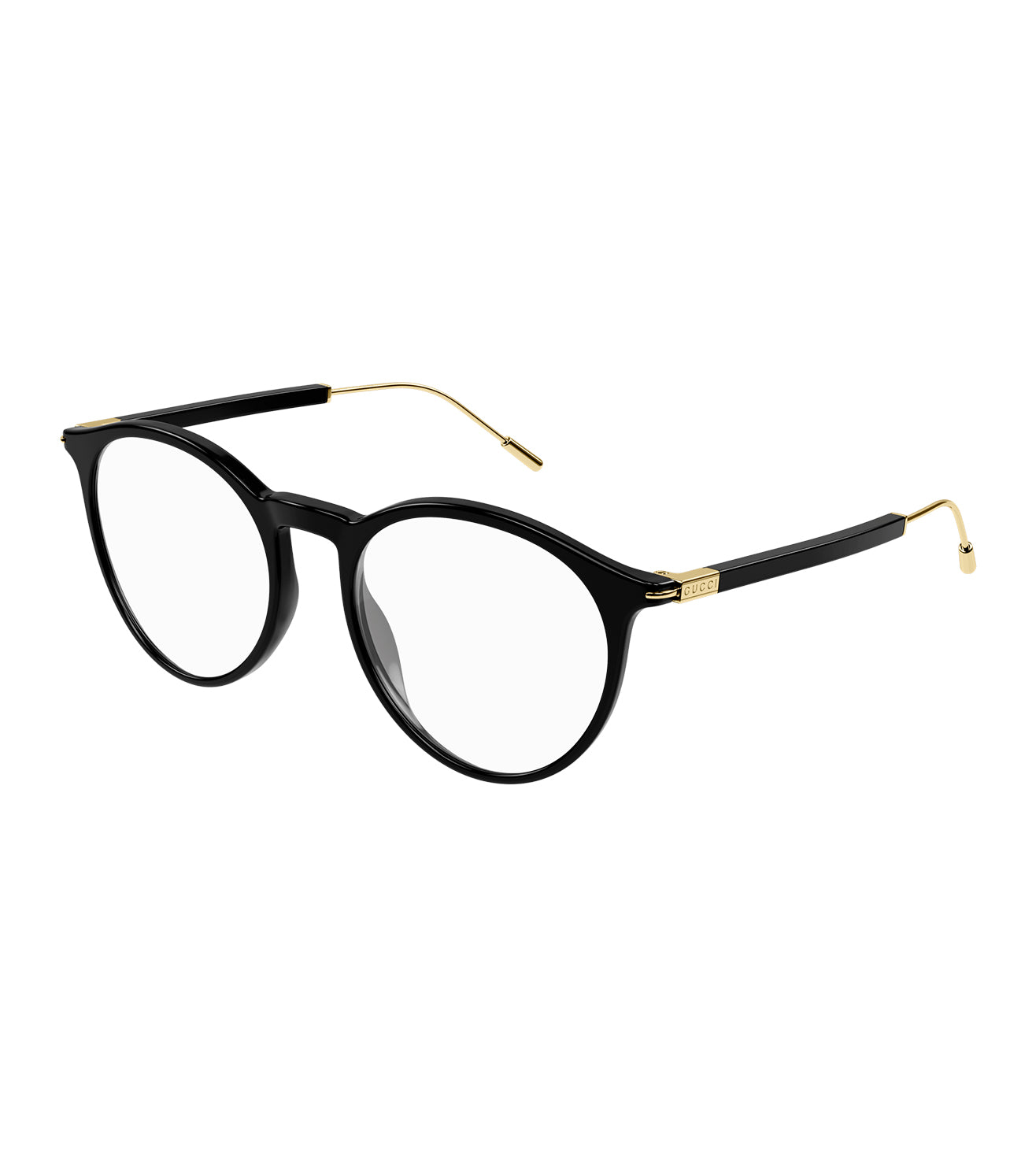 Gucci Men's Black Round Optical Frame