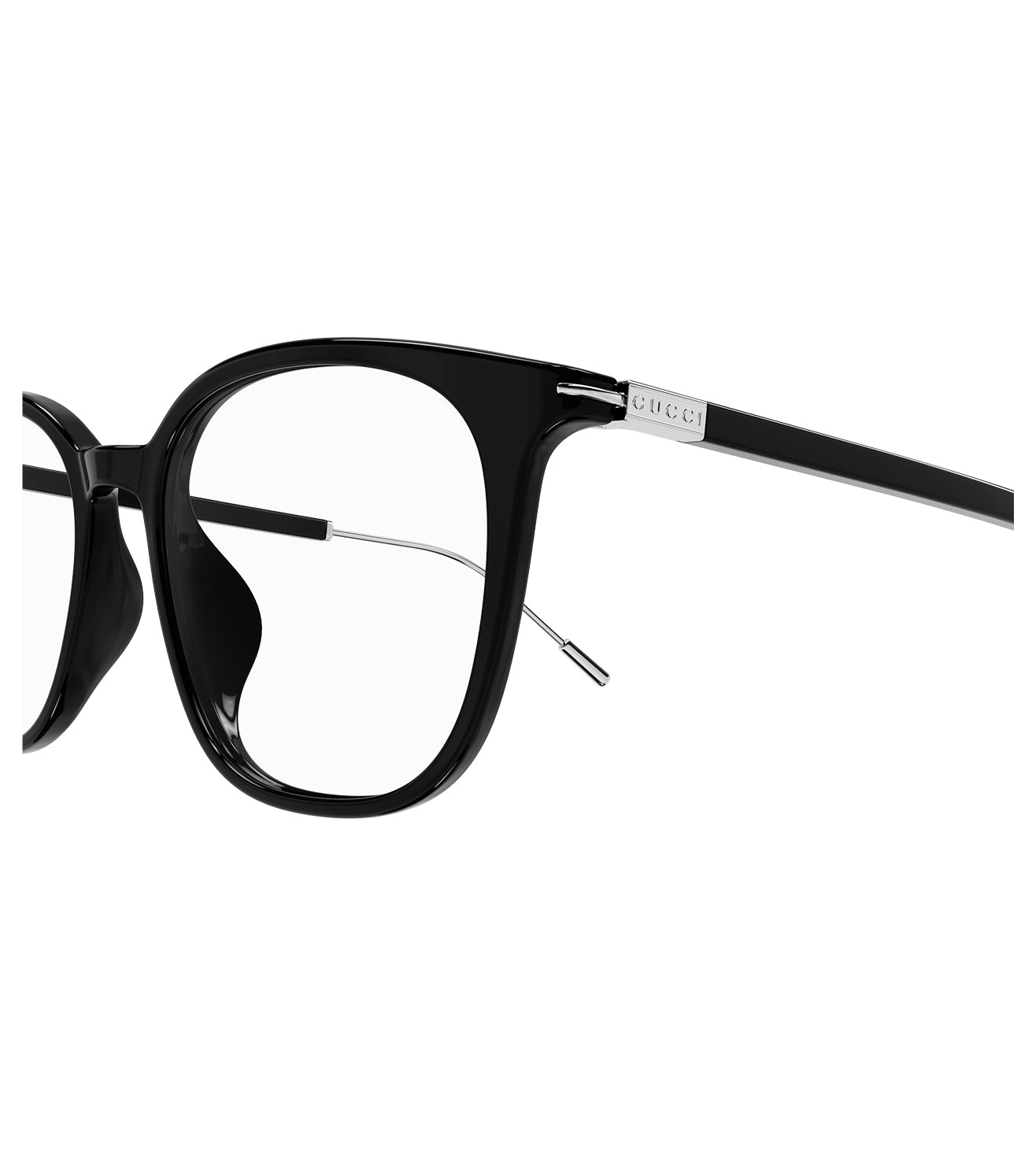 Gucci Men's Black Round Optical Frame