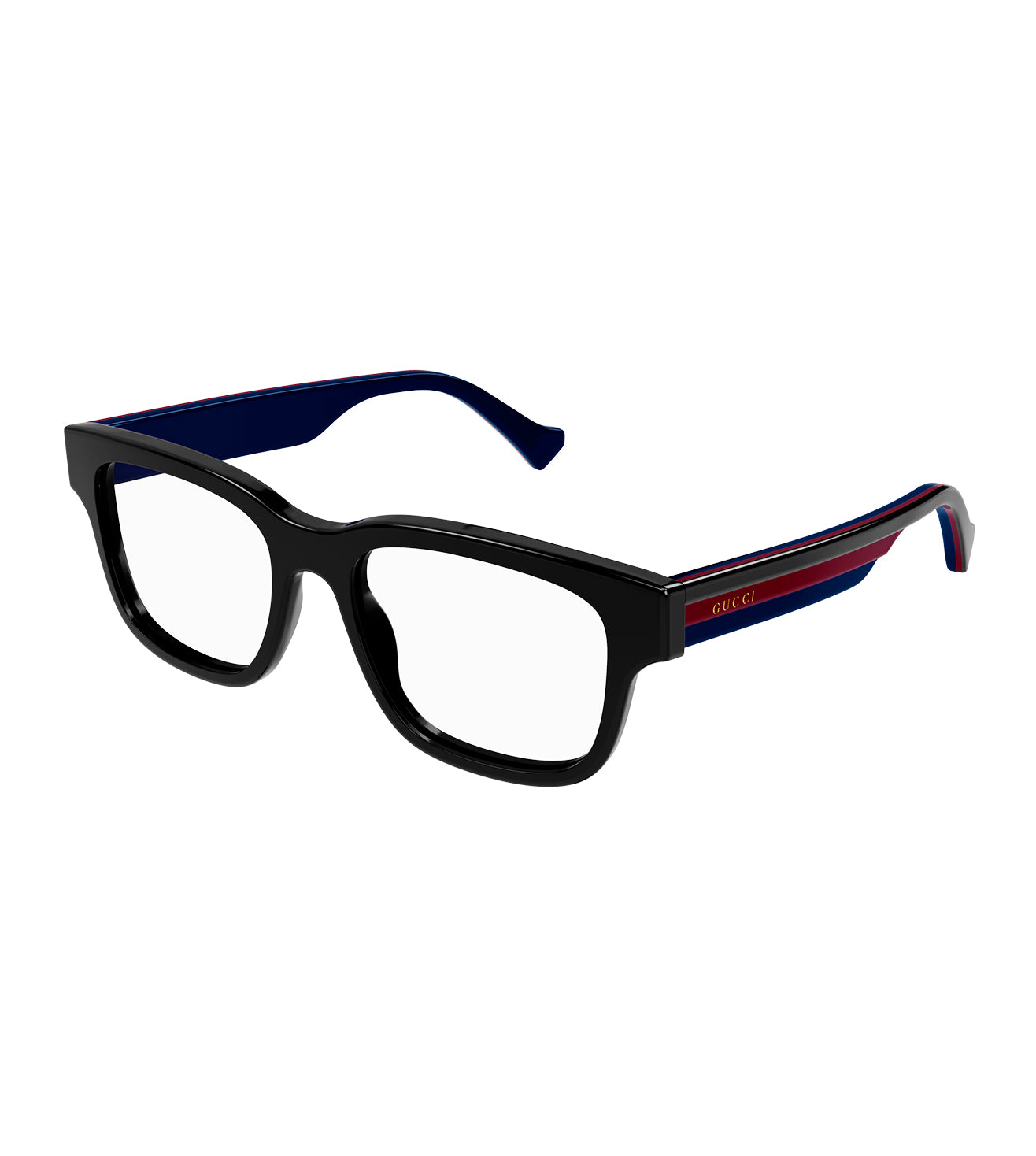 Gucci Men's Black Wayfarer Optical Frame